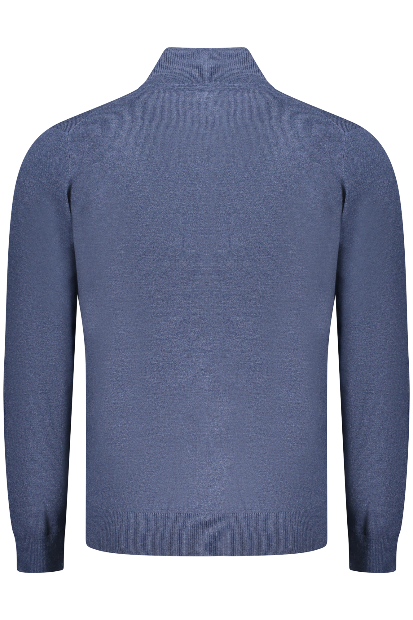 Camisola com zip Masculino Azul