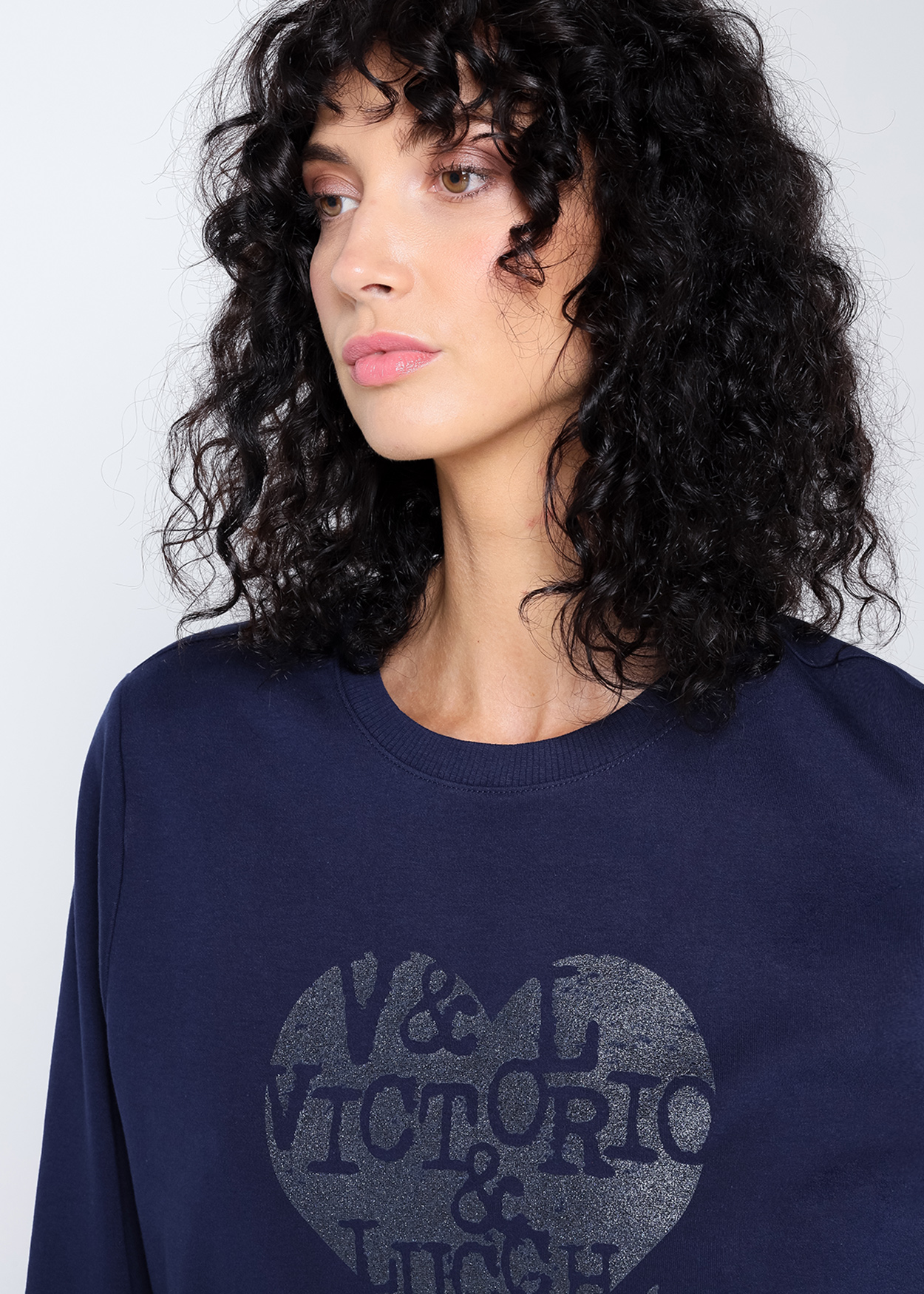 Sweatshirt Senhora Azul
