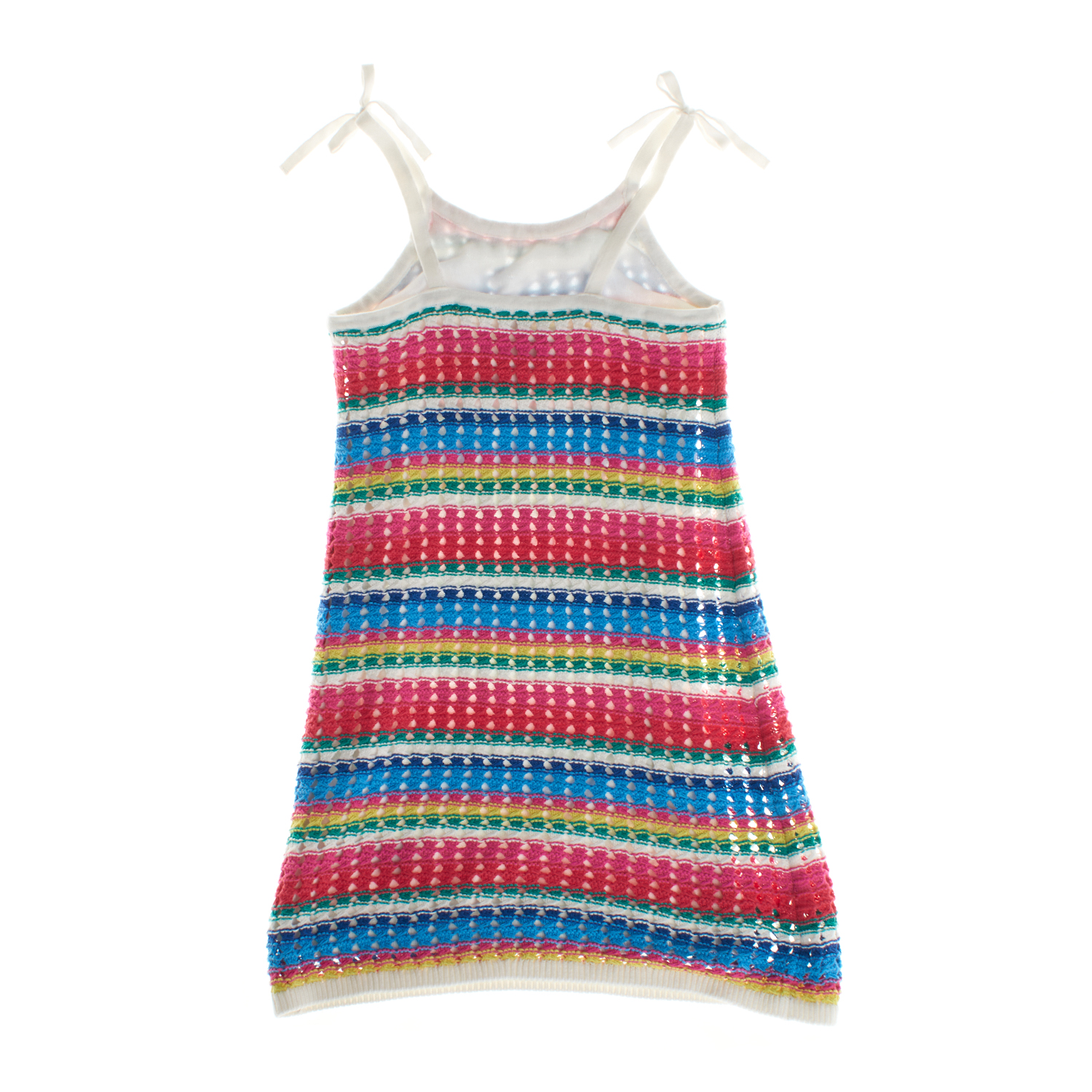 Vestido Crochê Menina MultiCor