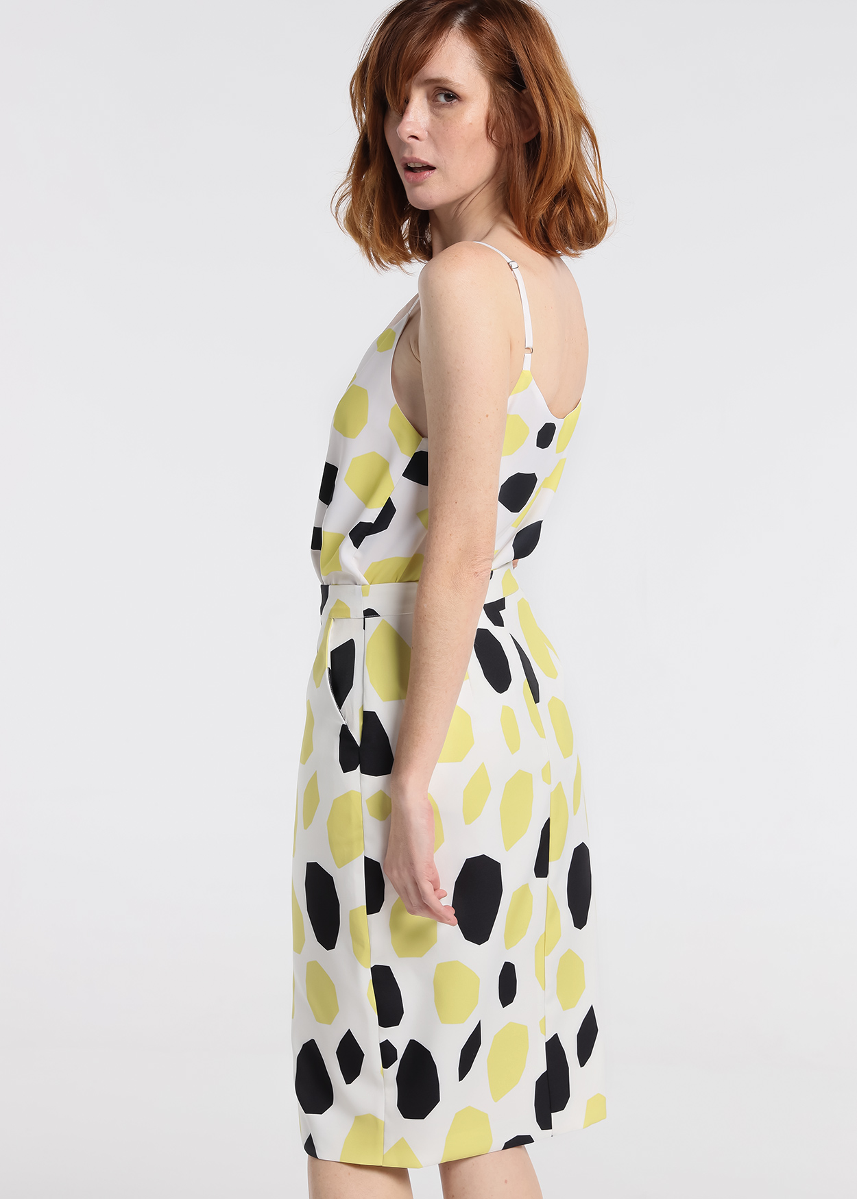 Saia Midi Senhora Branco