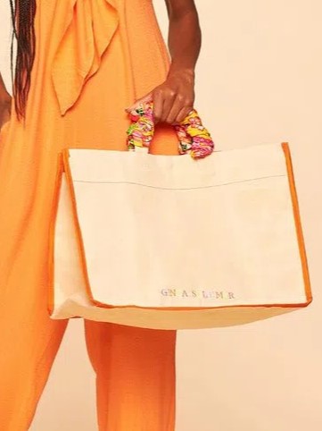 Bolsa de Mão Bege