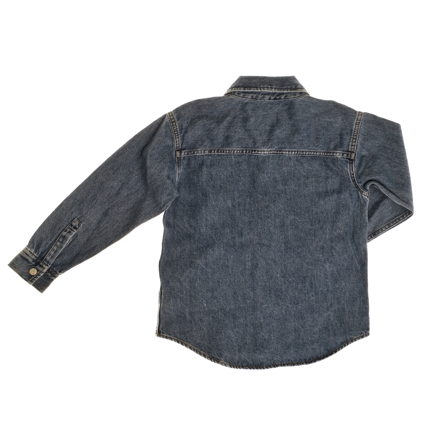 Casaco de Ganga Oversized Azul