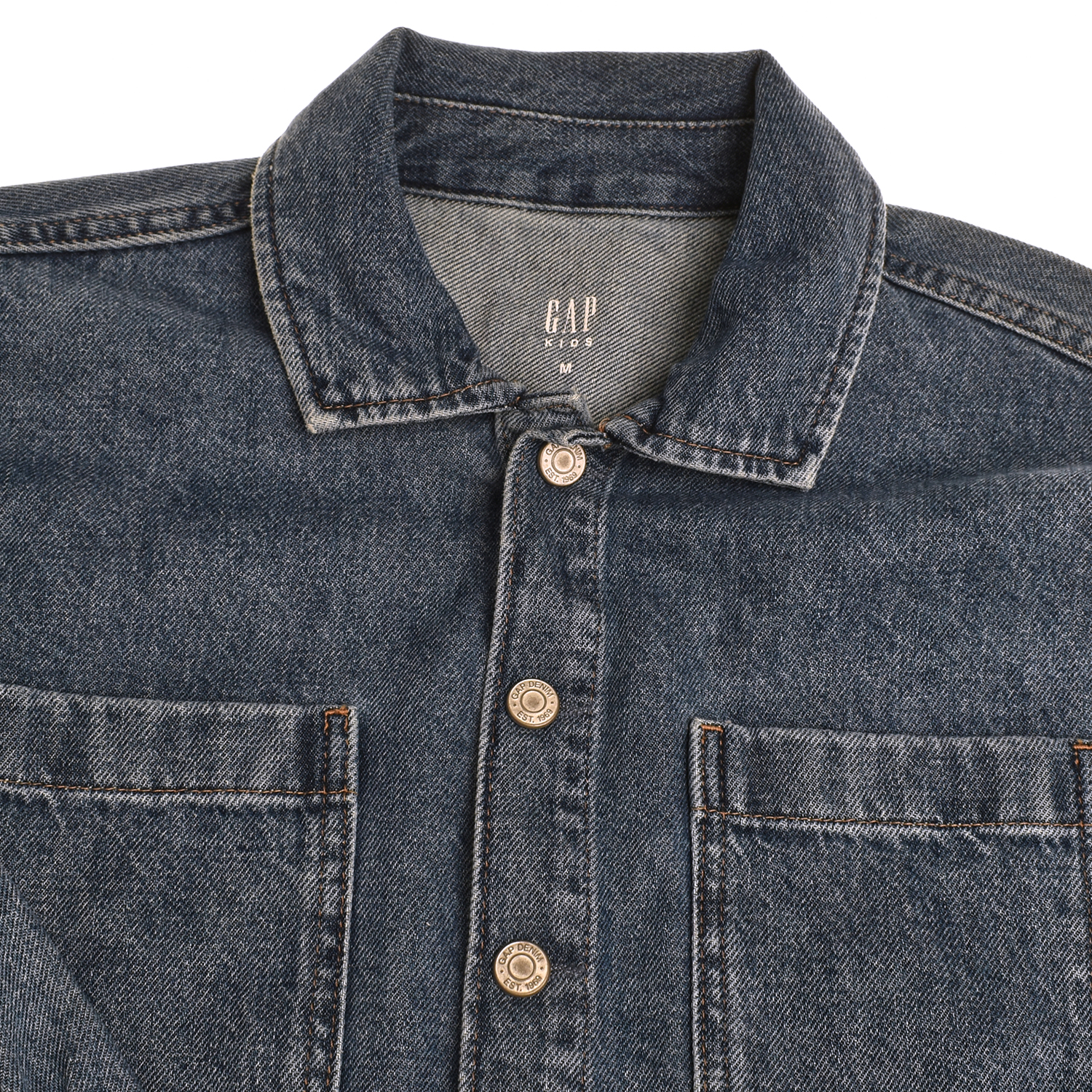 Casaco de Ganga Oversized Azul