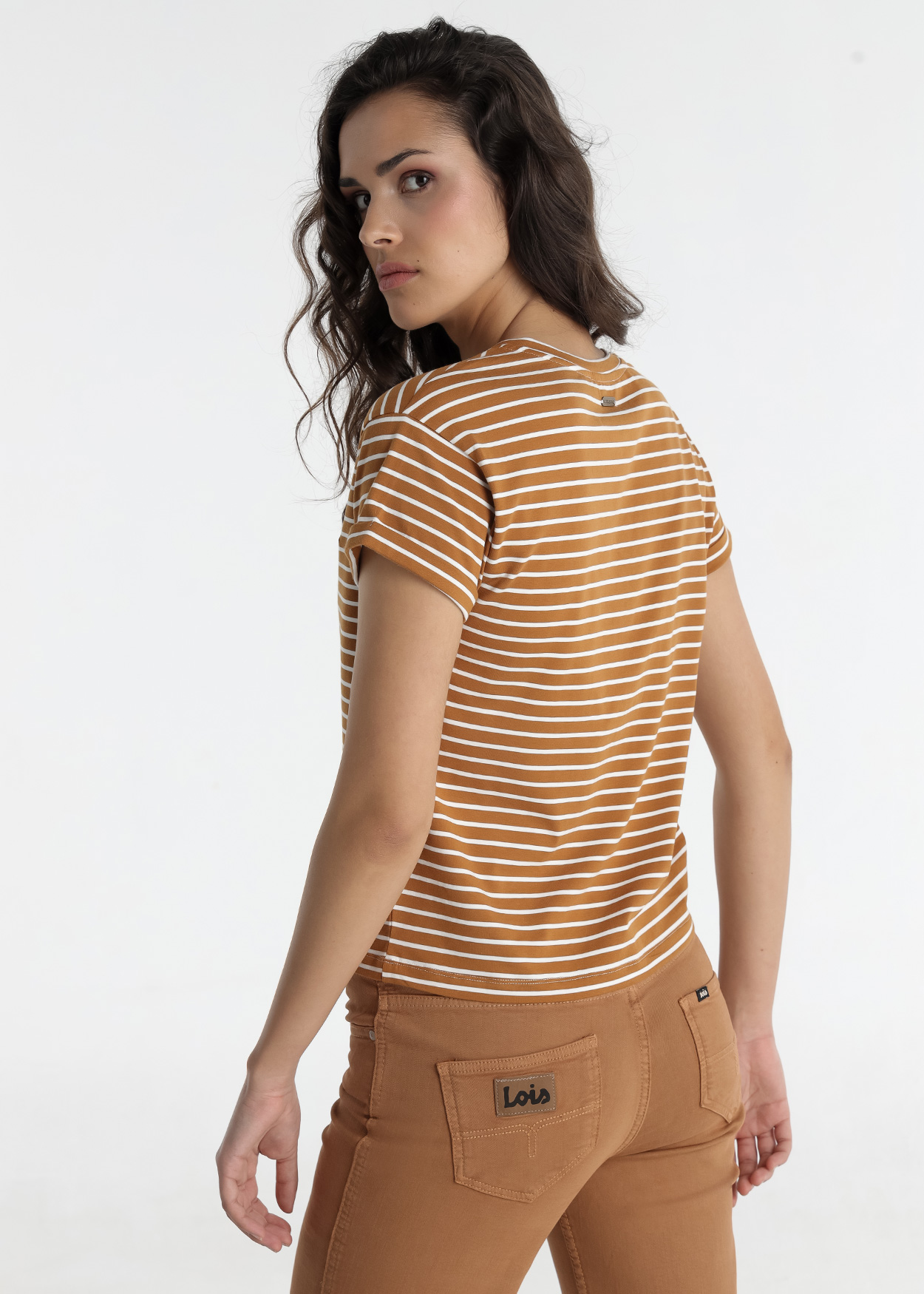 T-Shirt Senhora Castanho