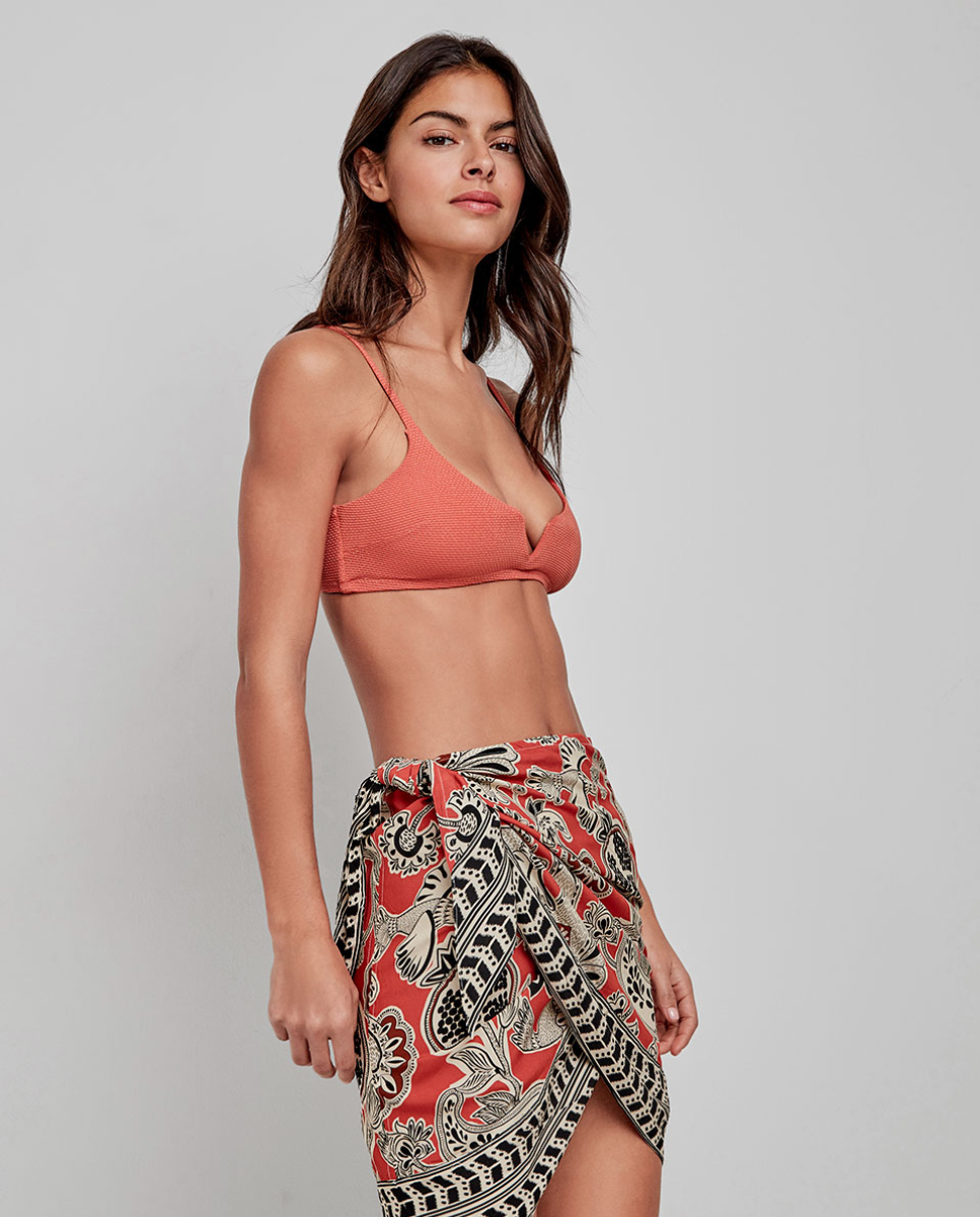 Saia Curta Pareô MultiCor