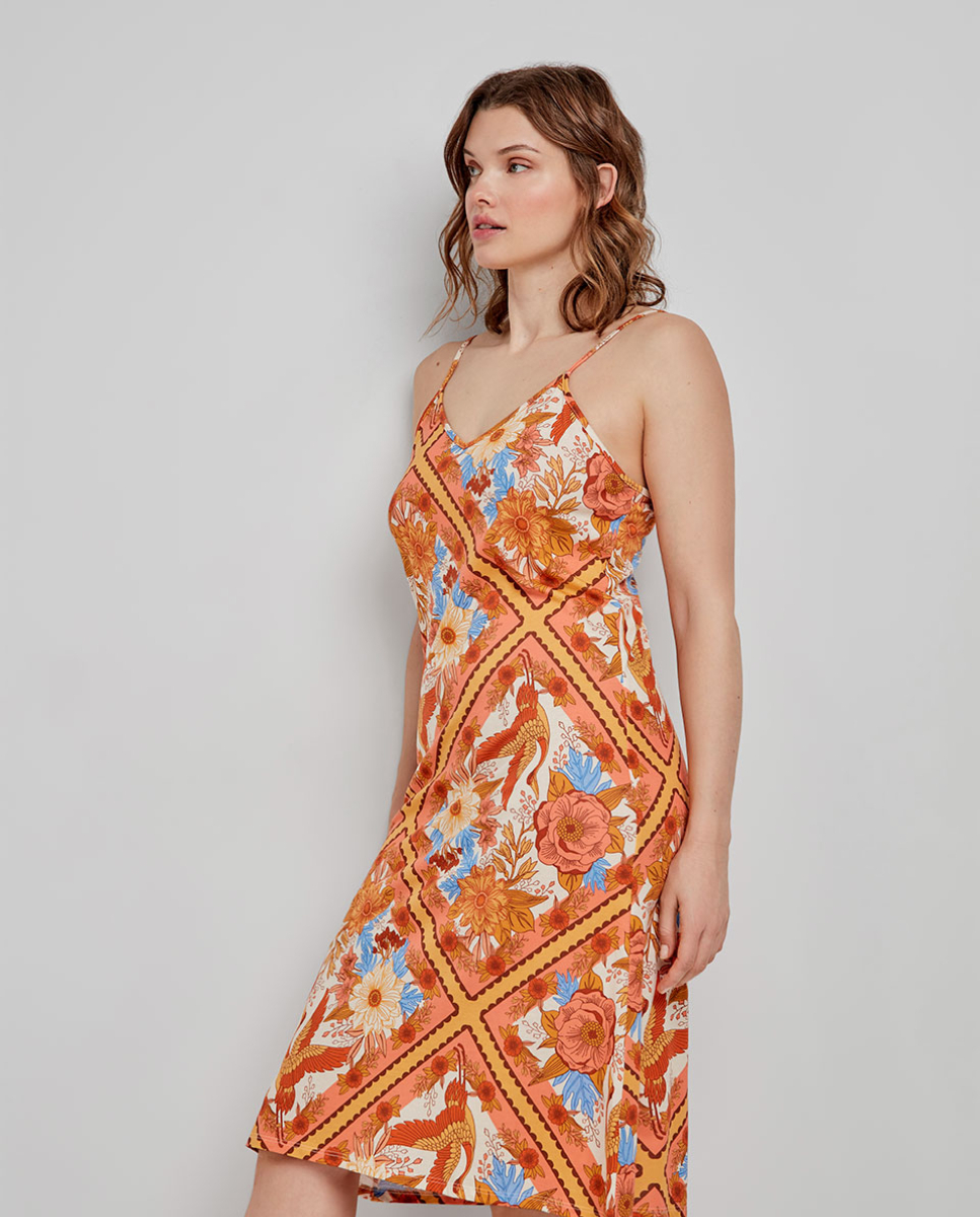 Vestido curto MultiCor