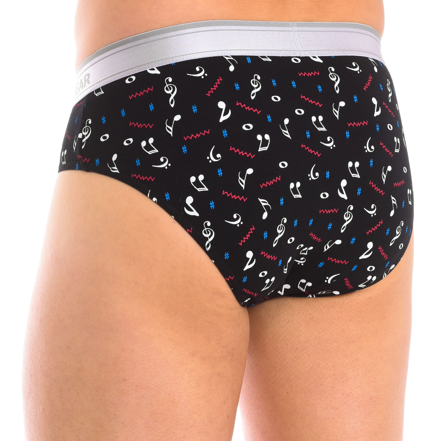 Pack 2 Slips Preto-Cinzento