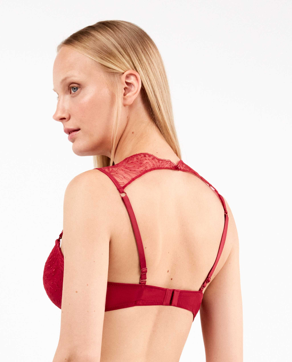 Soutien Balconette Vermelho