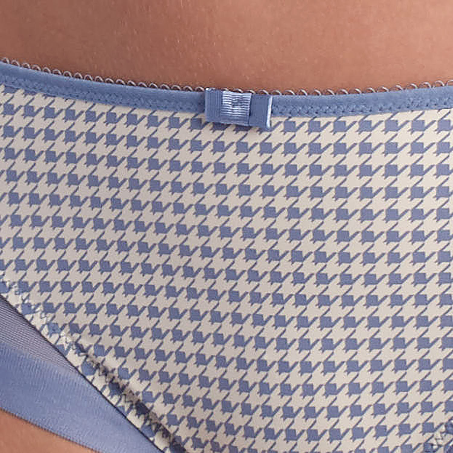 Cuecas Senhora Generous Azul Claro e Branco