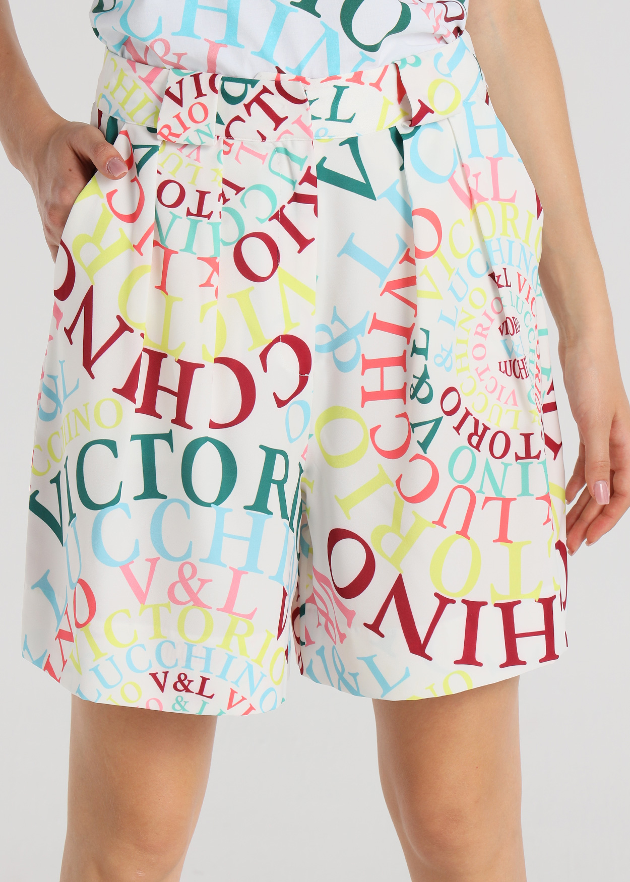 Calções Senhora Multicolorido