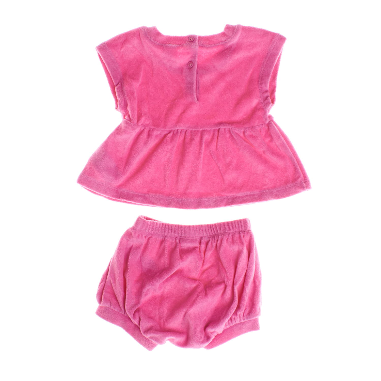 Conjunto T-Shirt + Calções Menina Rosa