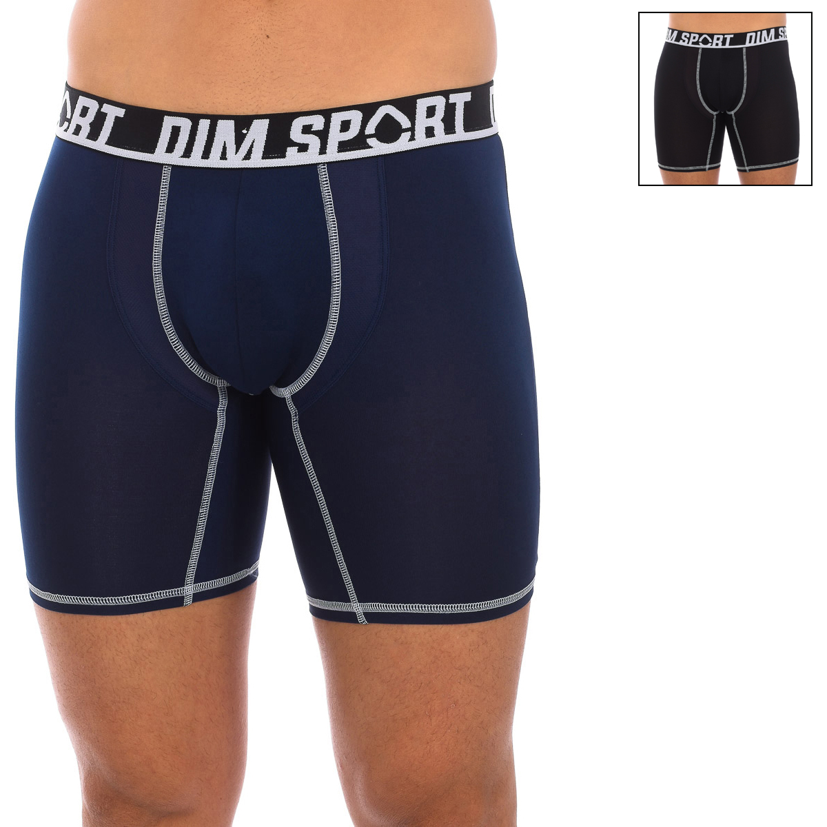 Pack 2 Boxers Homem Azul Escuro e Preto