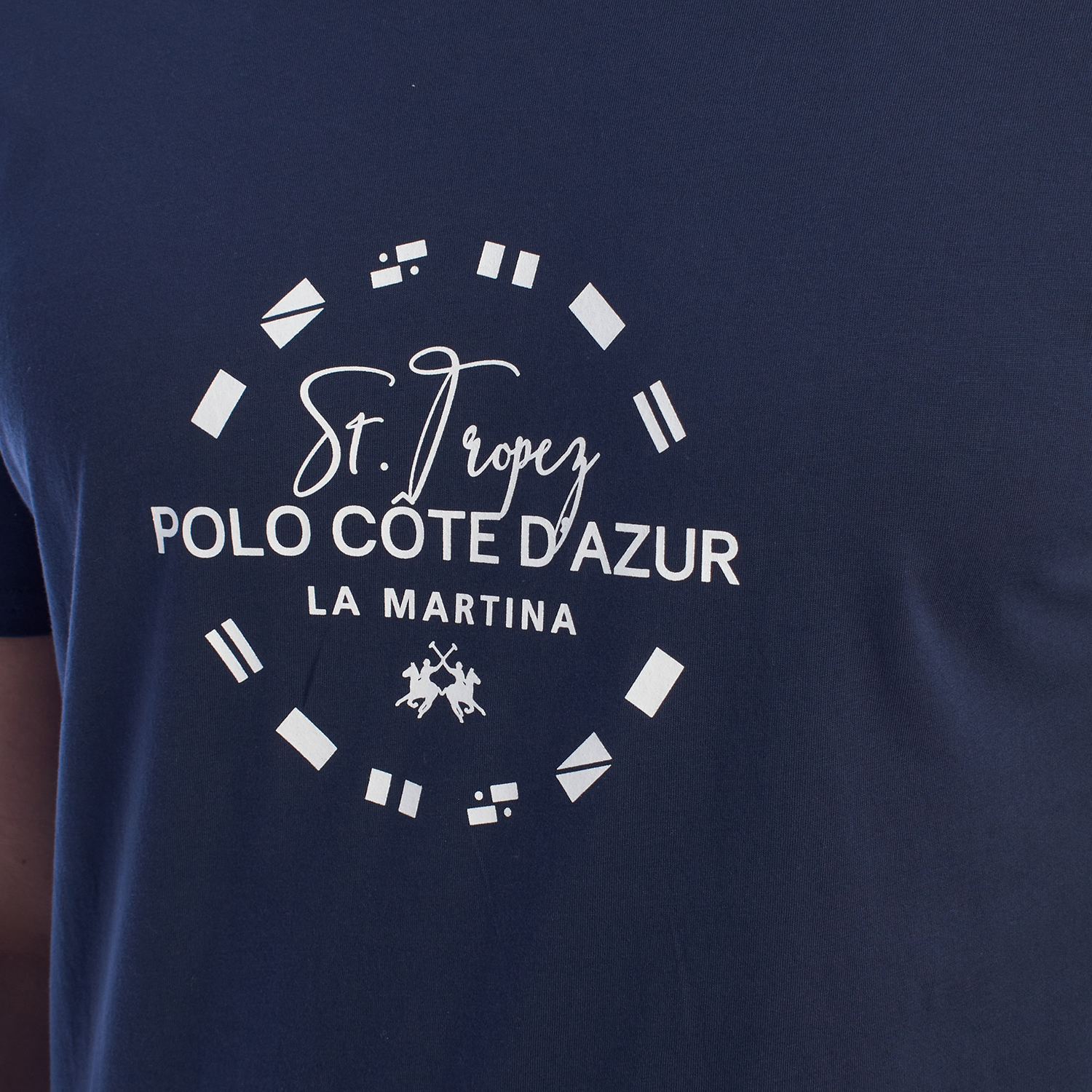 T-Shirt Homem Regular Fit Azul Escuro