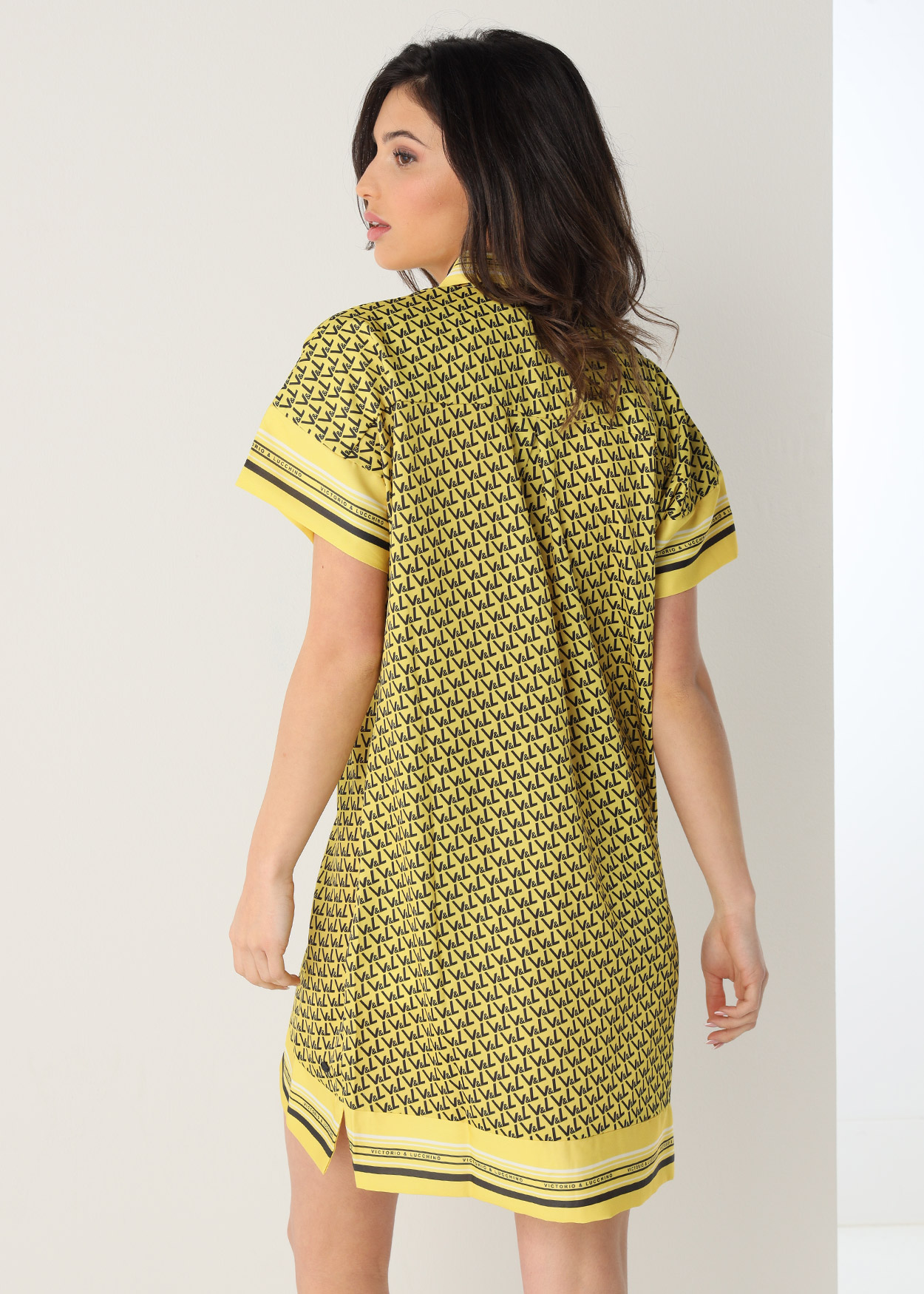 Vestido Senhora Amarelo