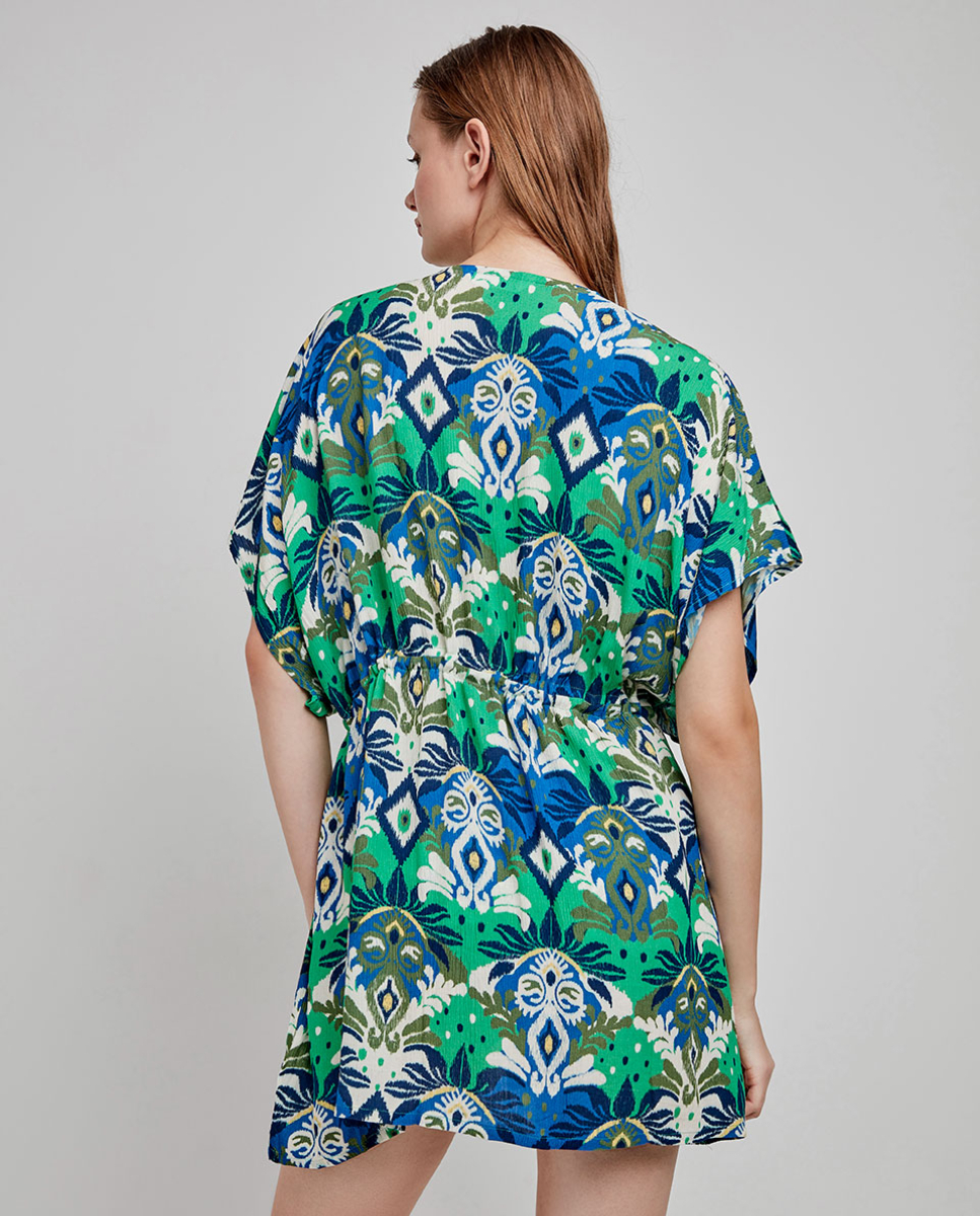 Caftan Curto MultiCor