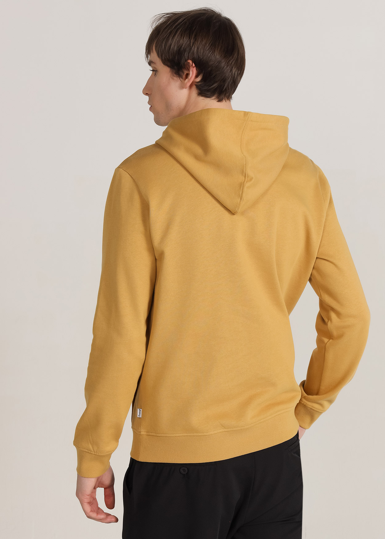 Sweatshirt com Capuz Castanho