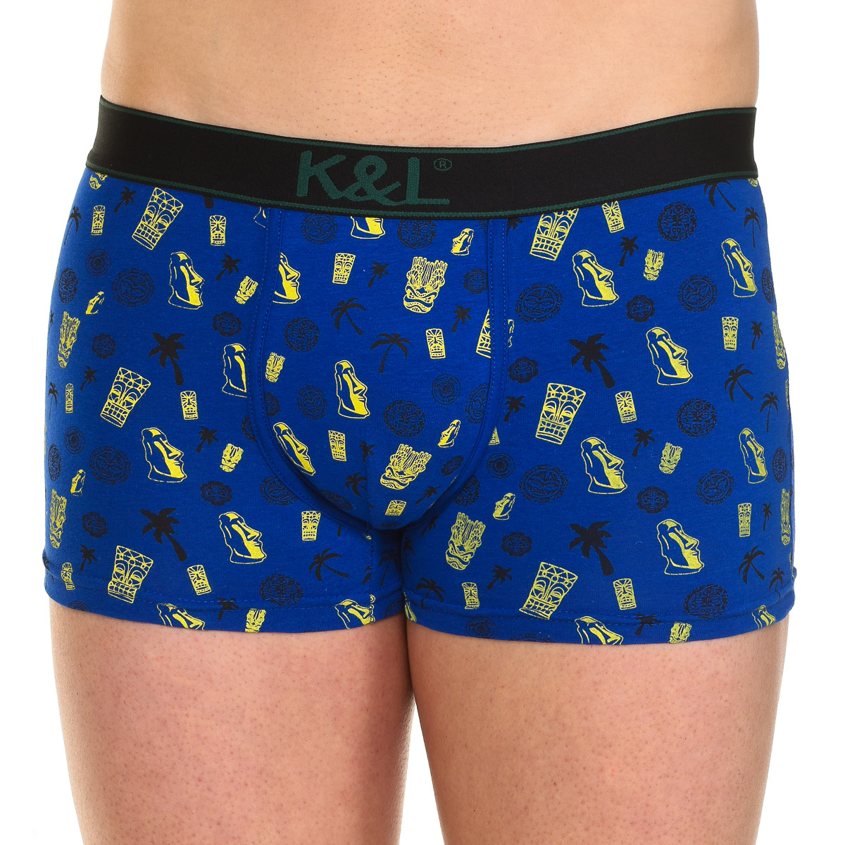 Pack 2 Boxers Azul-Amarelo