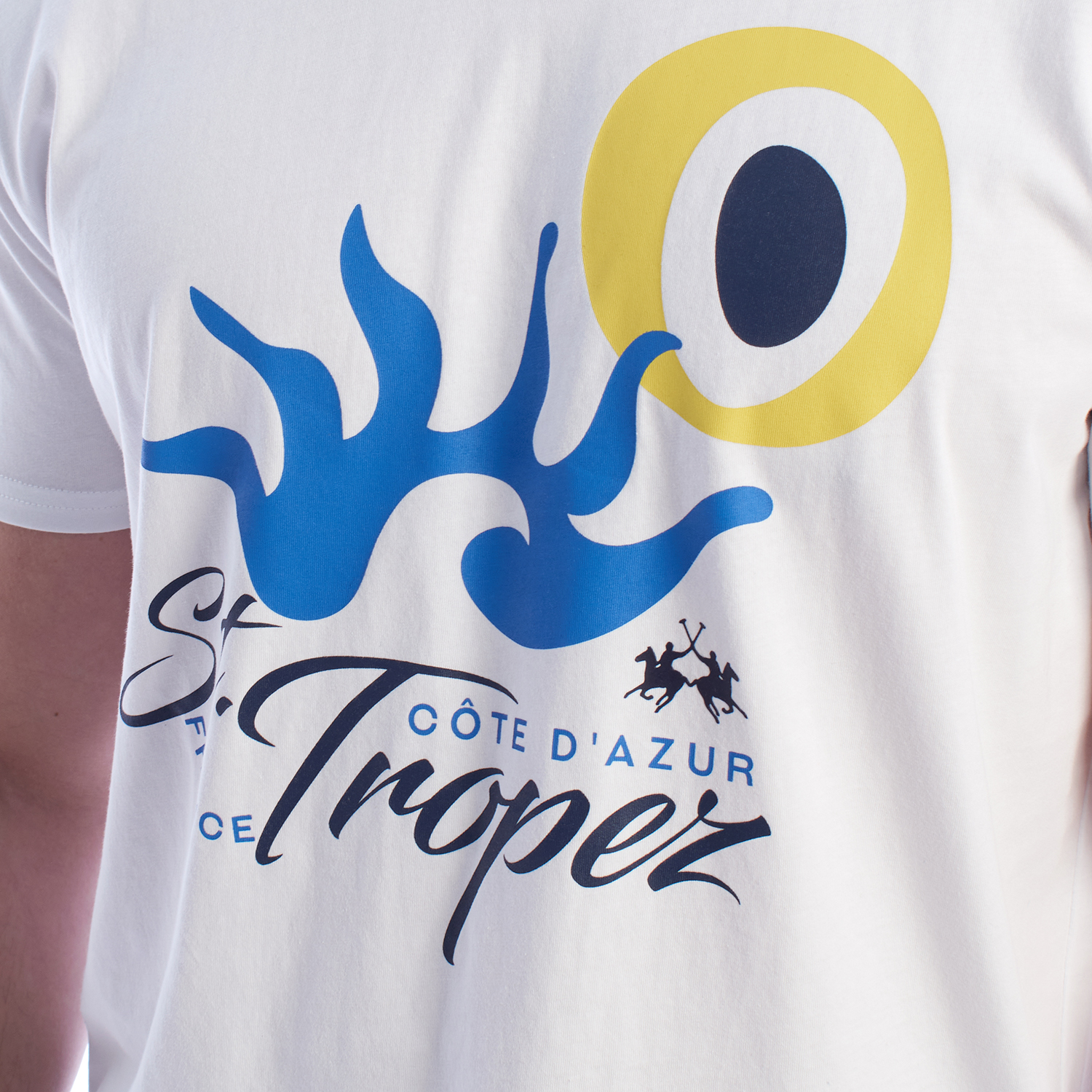 T-Shirt Homem Regular Fit Branco