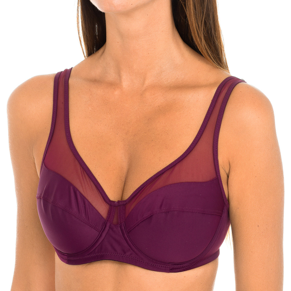 Soutien Senhora Generous com Aros Roxo