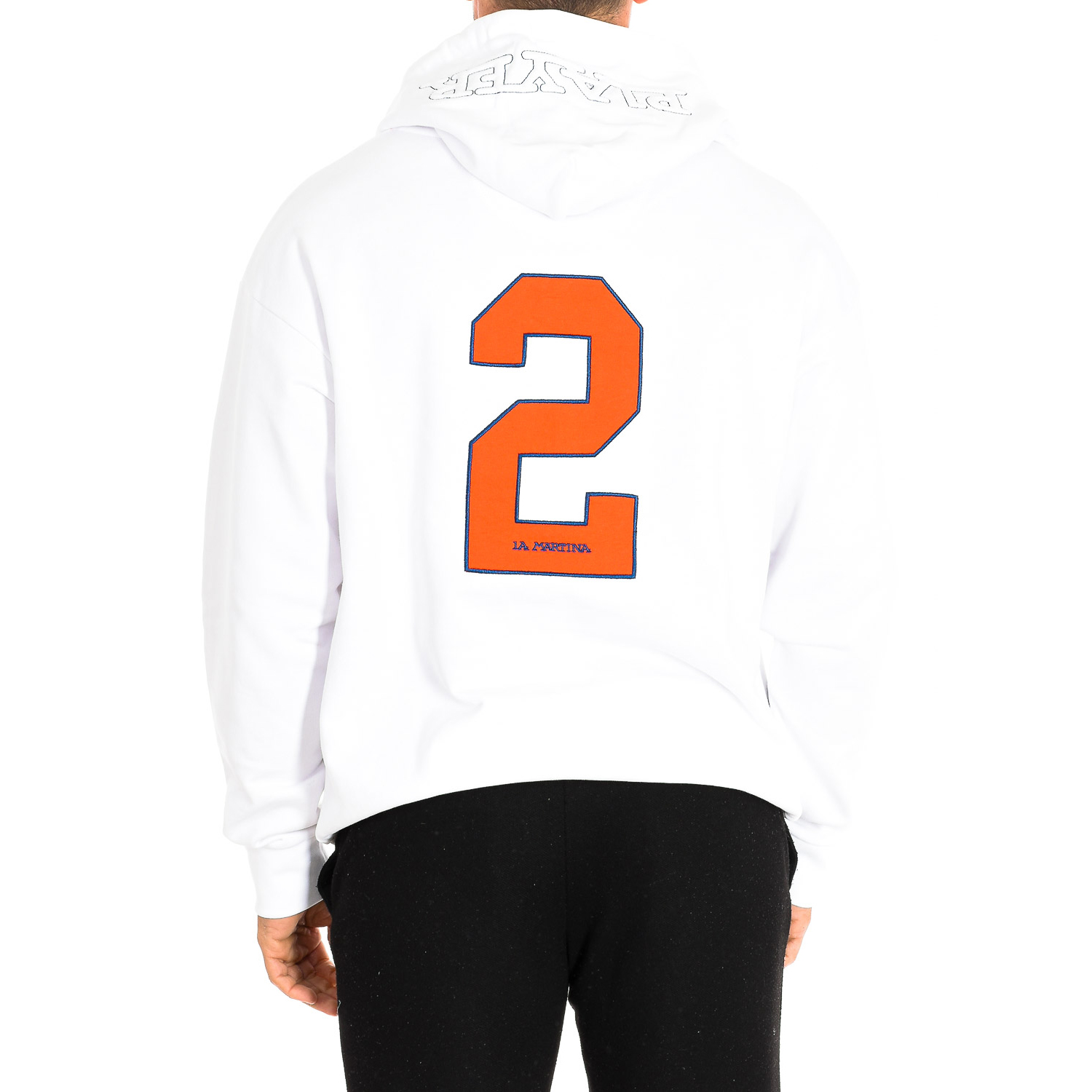 Sweatshirt com Capuz Homem Branco