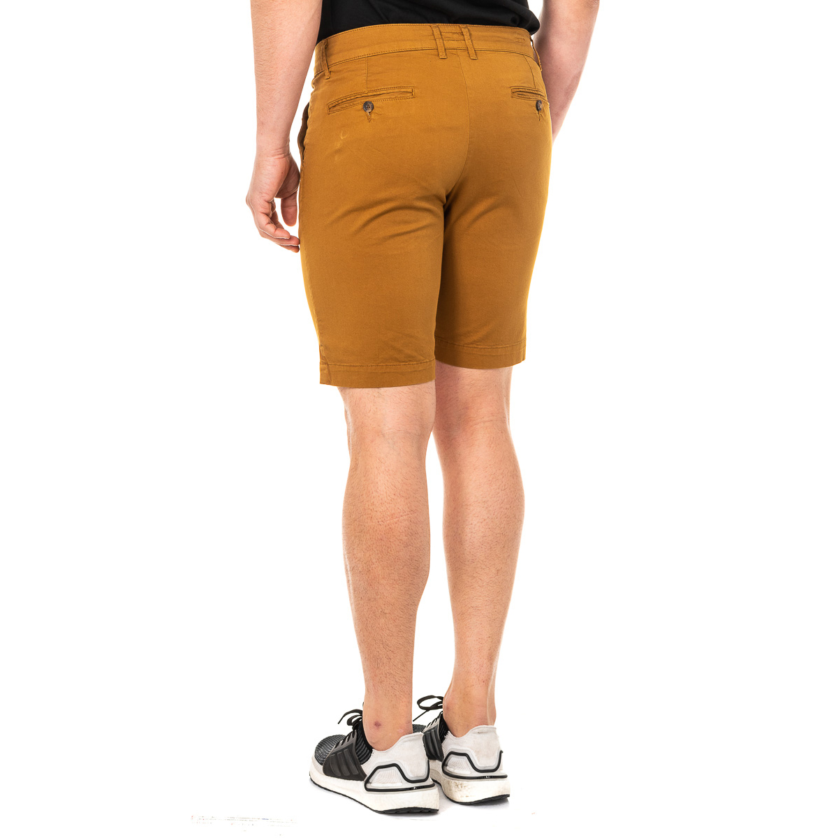 Bermudas Homem Castanho