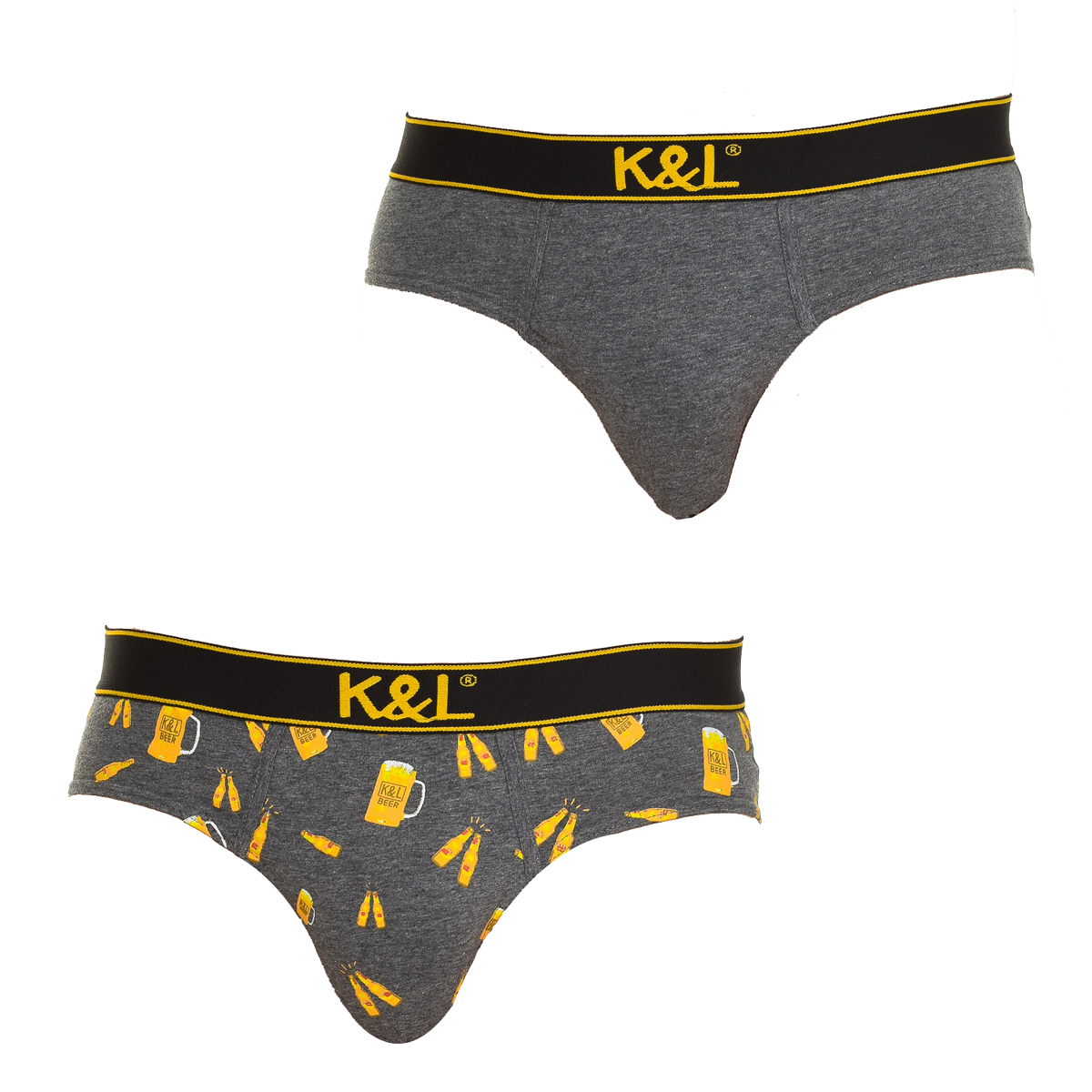 Pack 2 Slips Cinzento