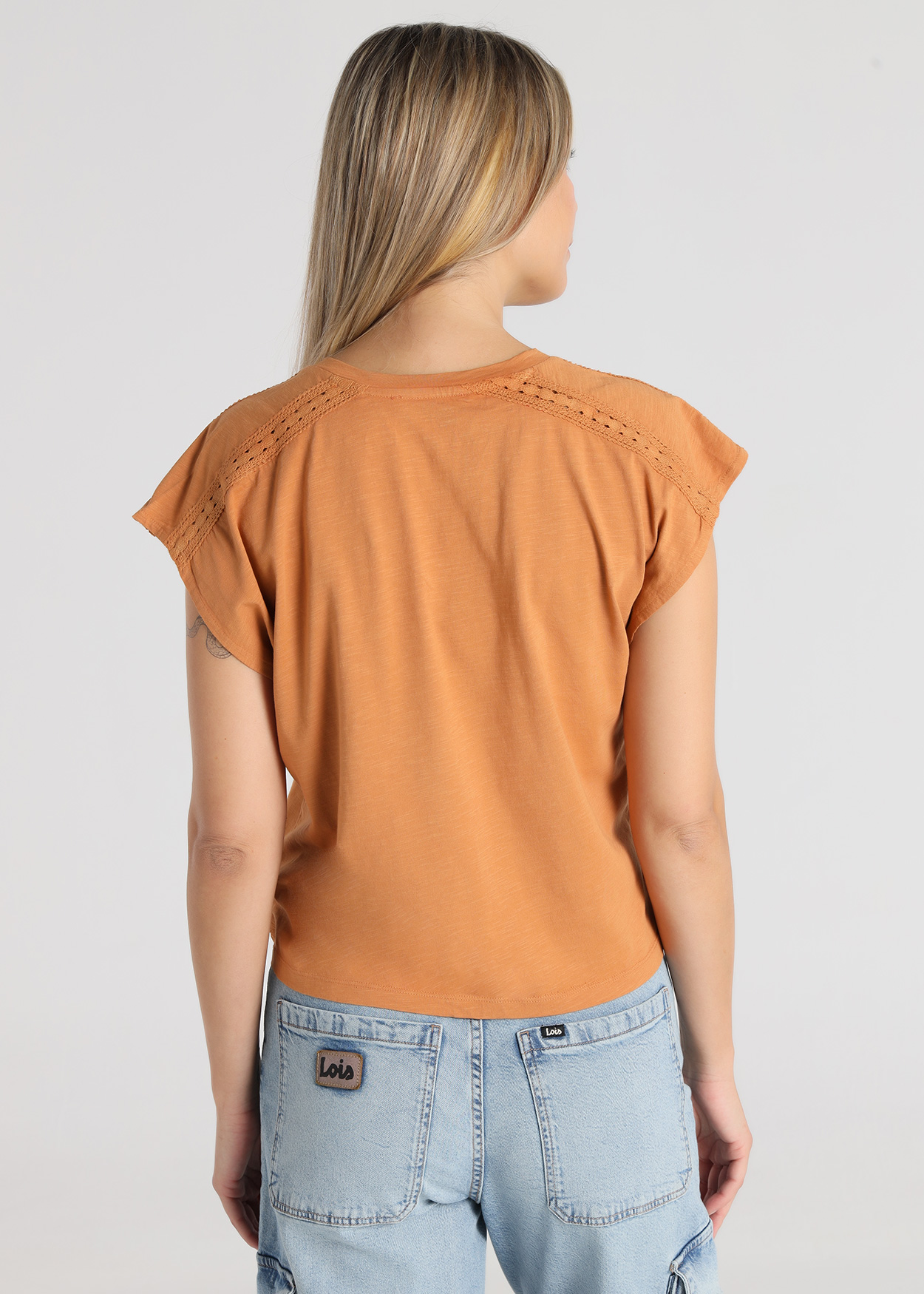 T-Shirt Senhora Castanho