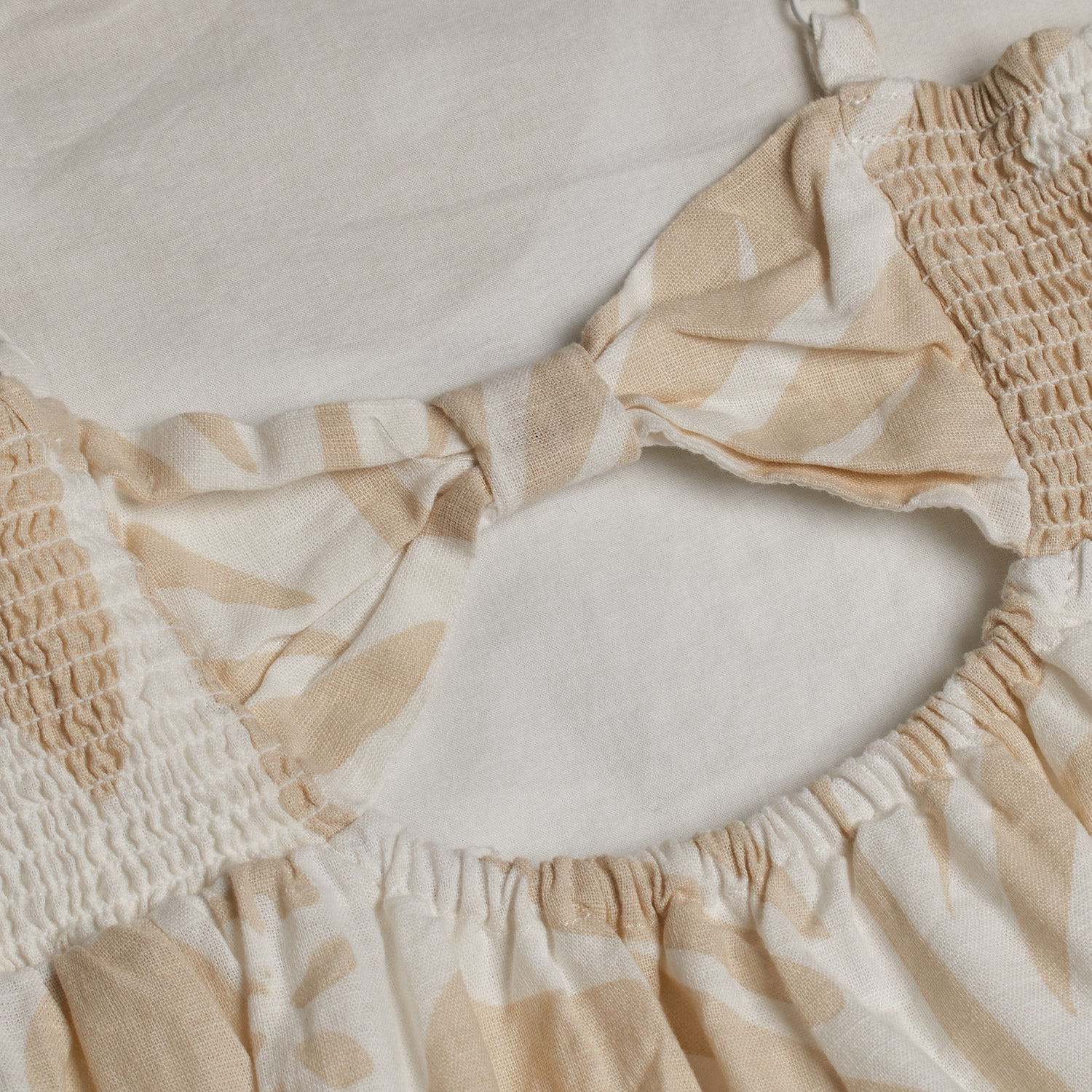 Vestido de Linho Menina Branco