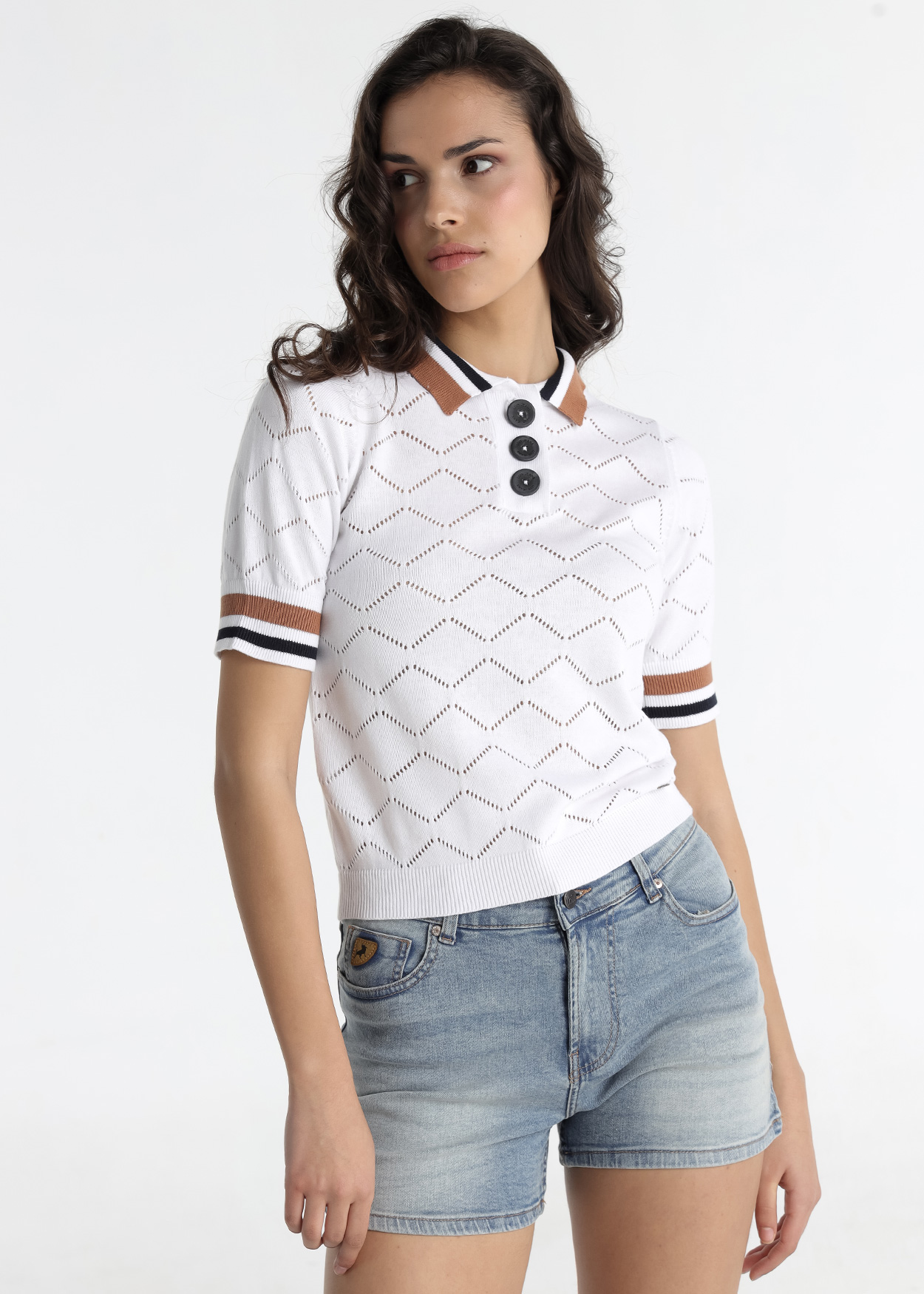 Pólo Senhora Branco