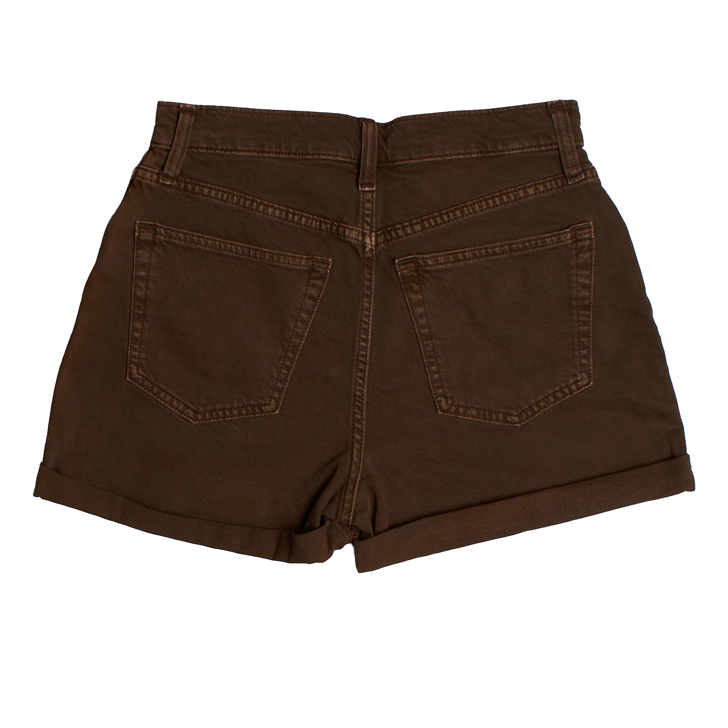 Calções Mom Menina Castanho