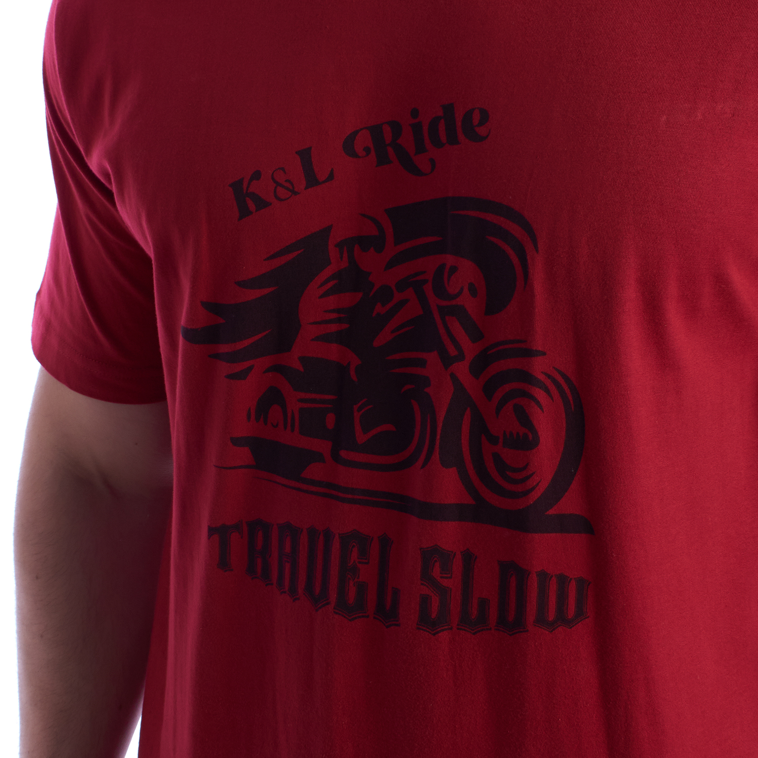 Pijama de Manga Curta Bordo