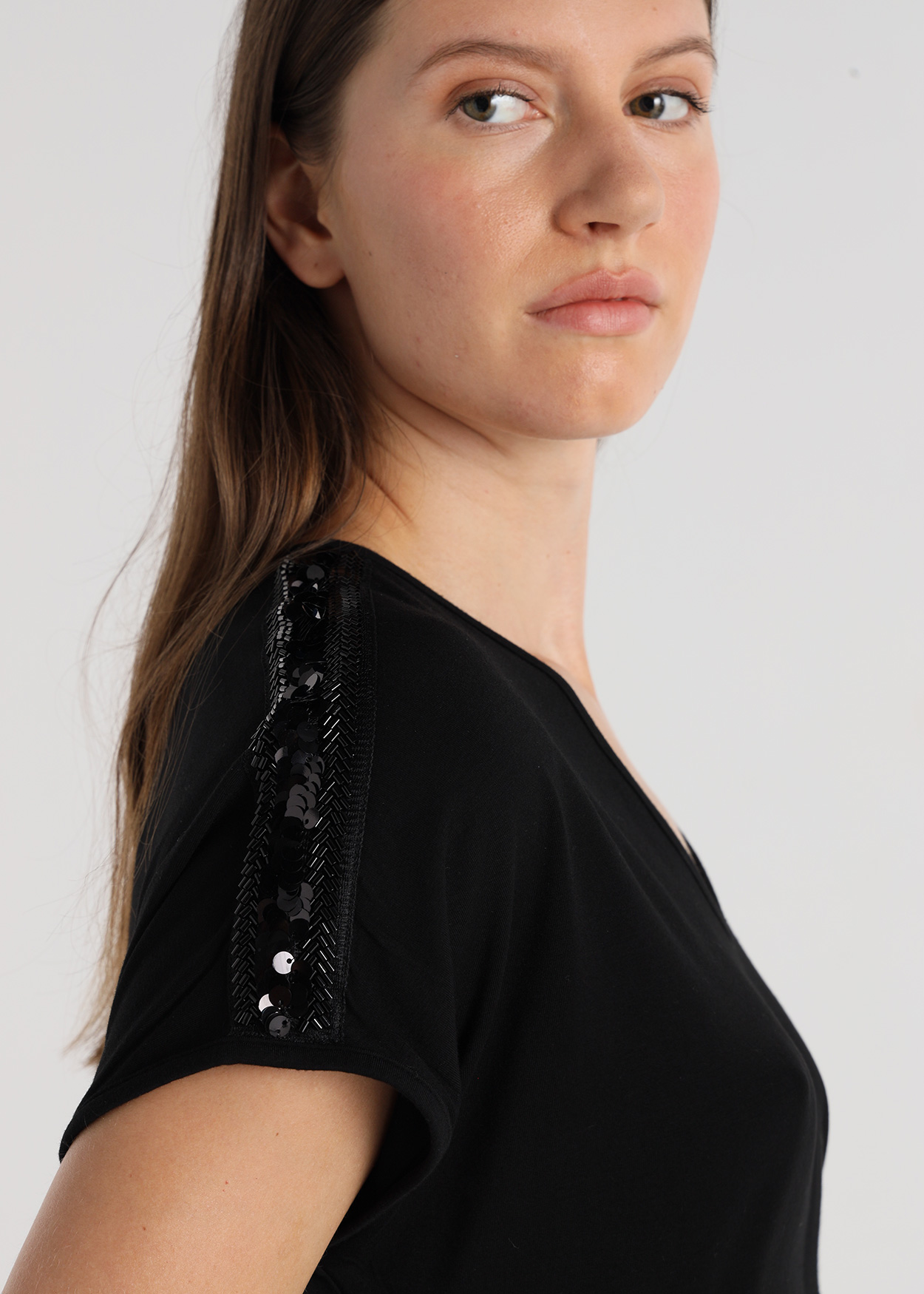 T-Shirt Senhora Preto