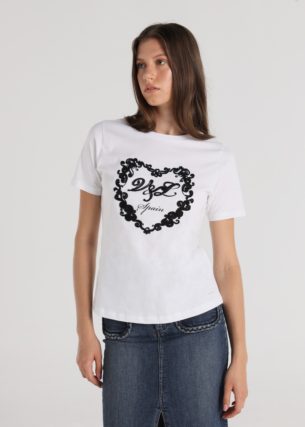 T-Shirt Senhora Branco