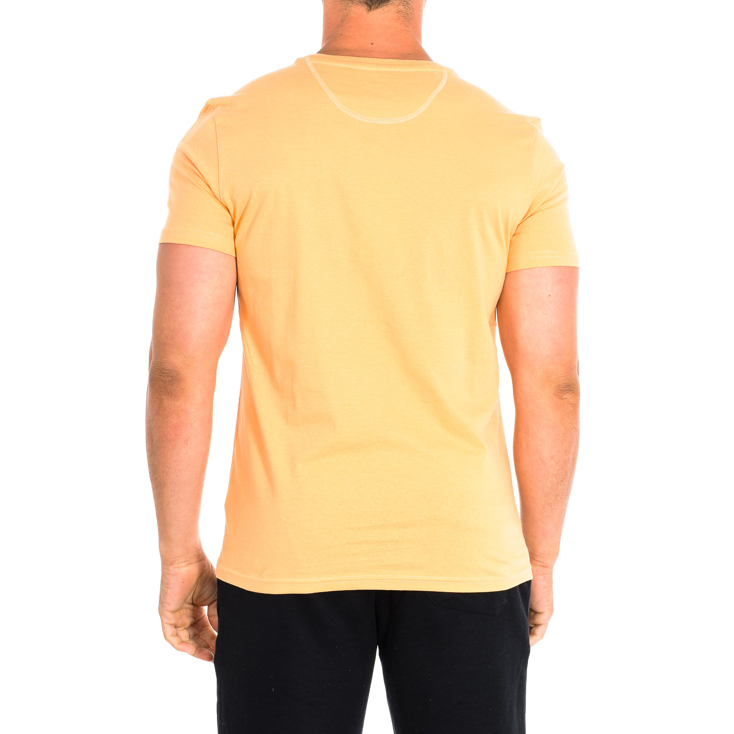 T-Shirt Homem Laranja