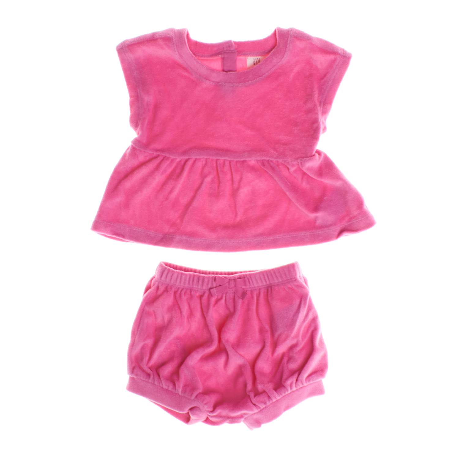 Conjunto T-Shirt + Calções Menina Rosa