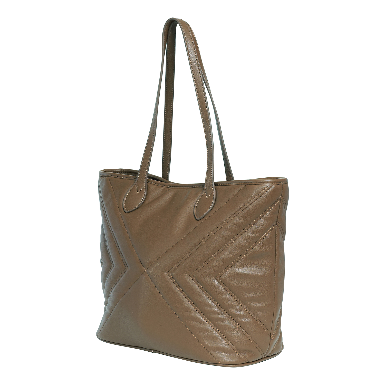 Mala Shopper Senhora com Carteira Castanho