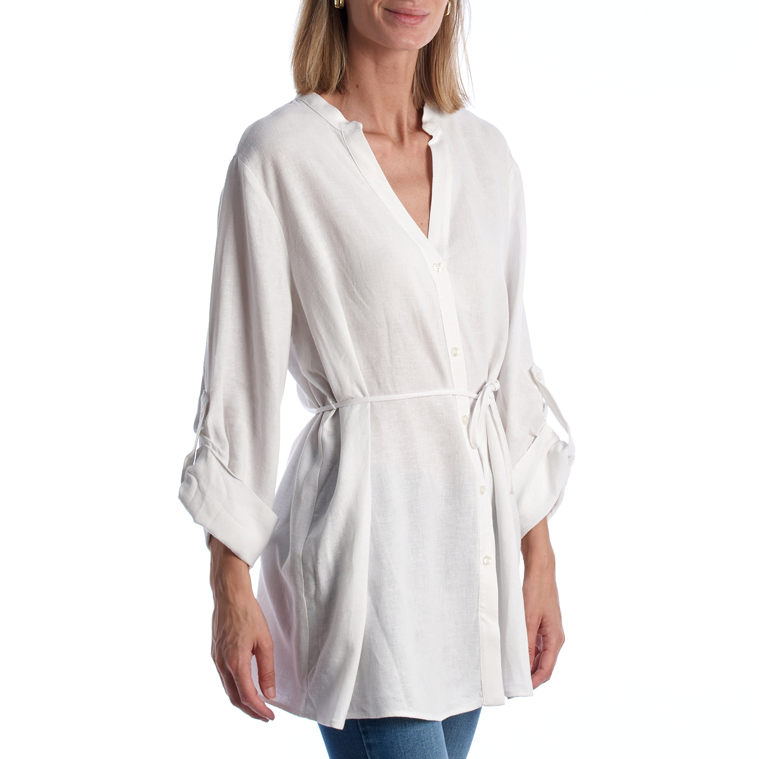 Camisa de Maternidade Branco