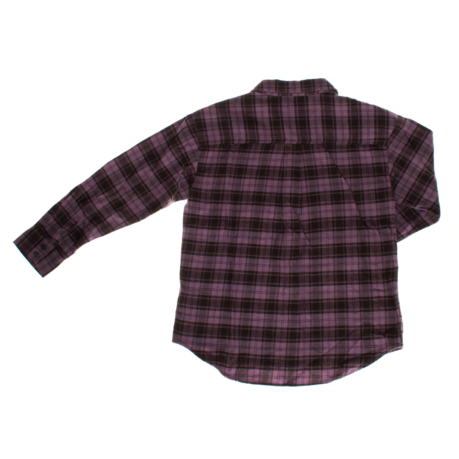 Camisa de Flanela Menina Lilás