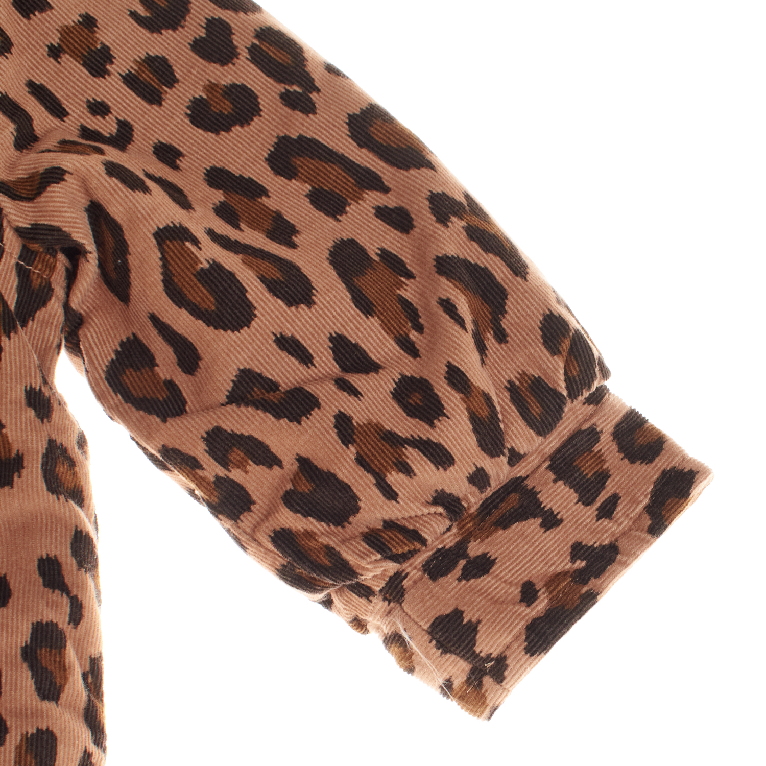 Casaco de bombazine Menina Castanho