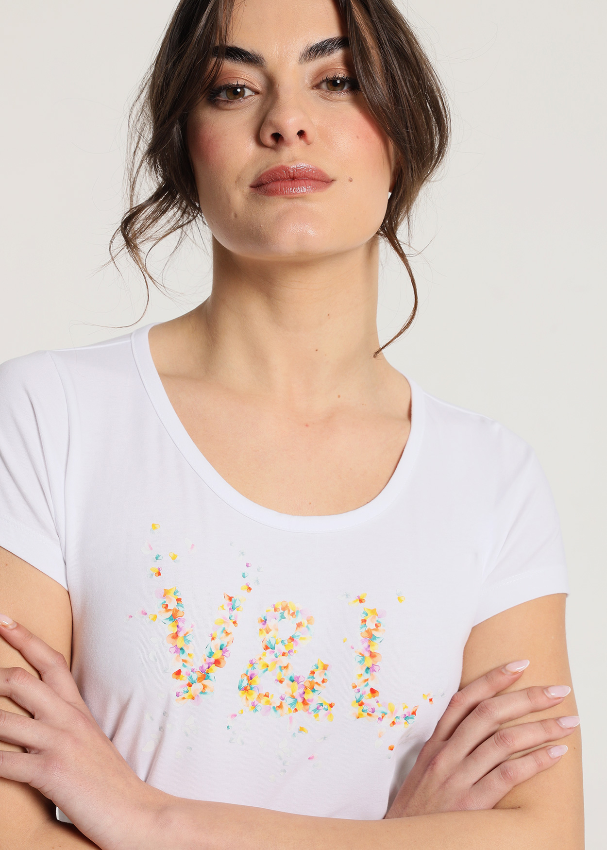 T-Shirt Senhora Branco