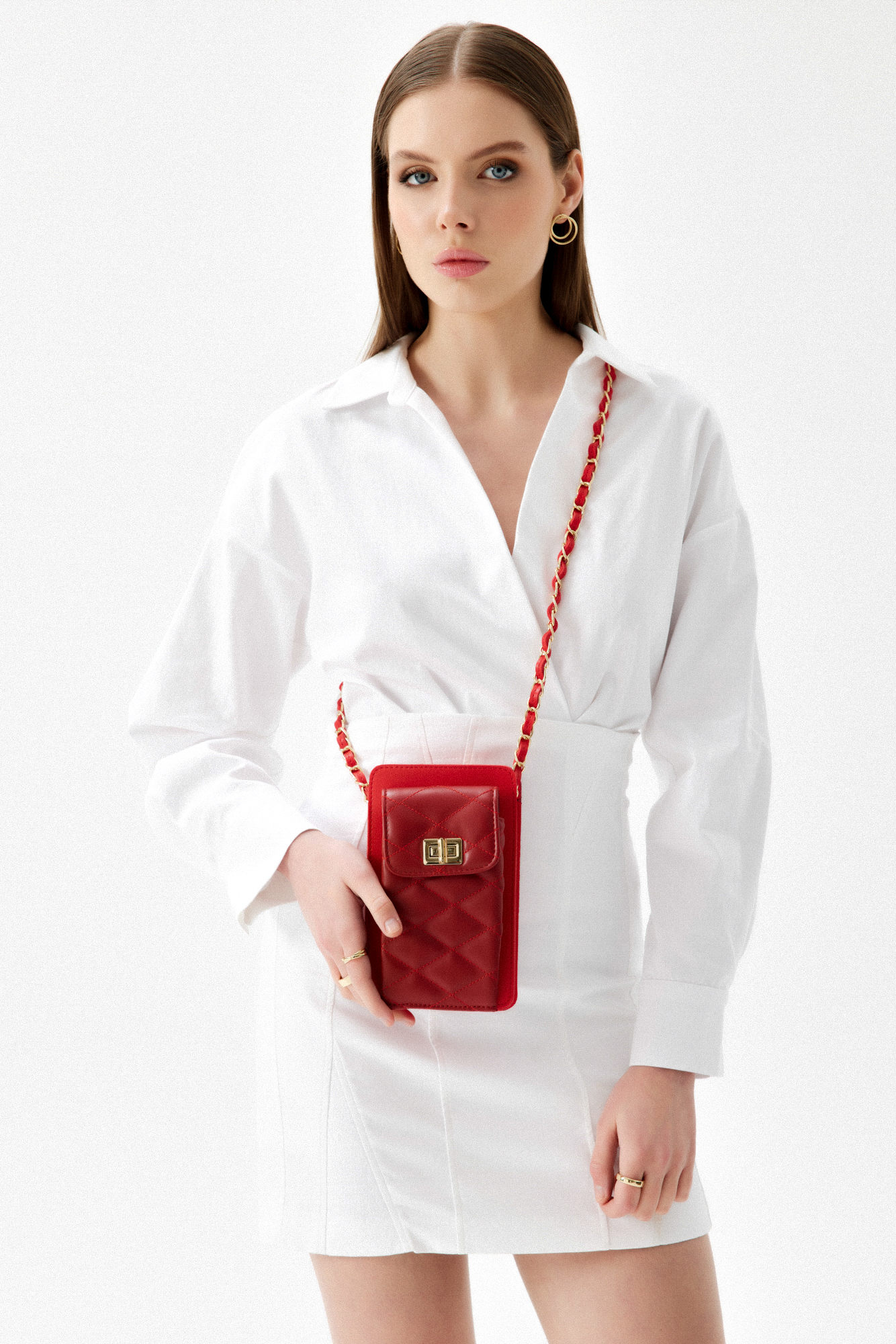 Mala a Tiracolo Vermelho