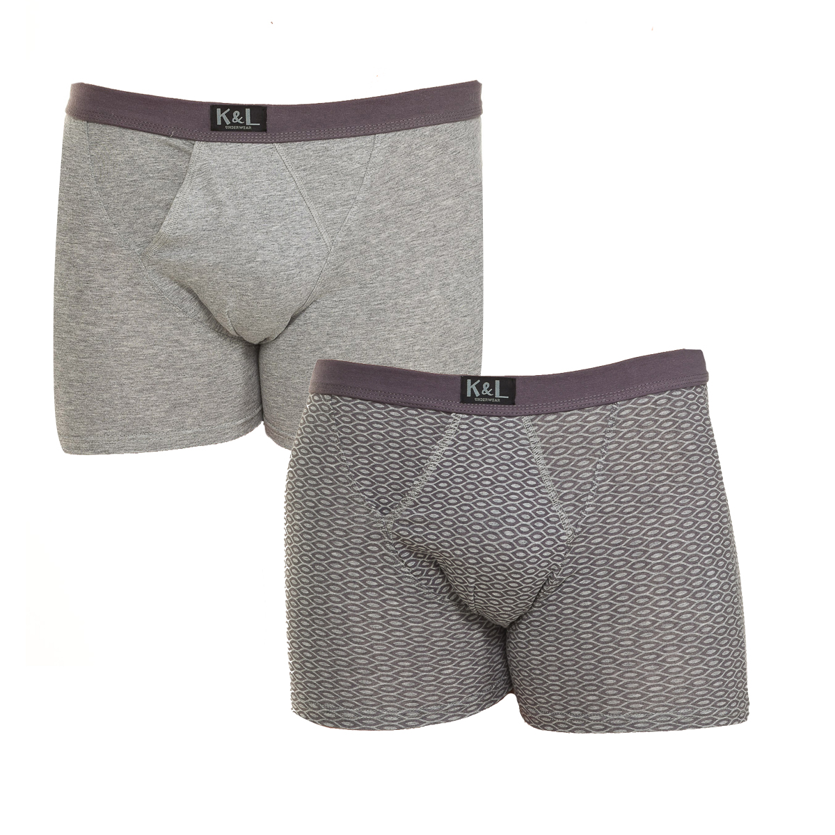 Pack 2 Boxers Cinzento