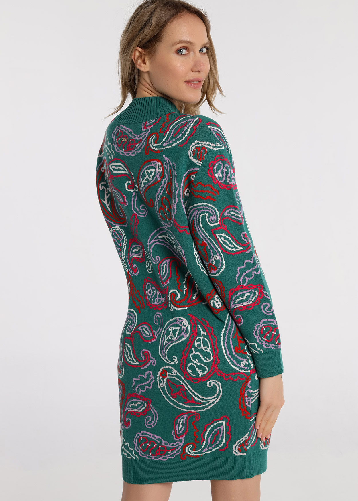 Vestido Curto Senhora Verde