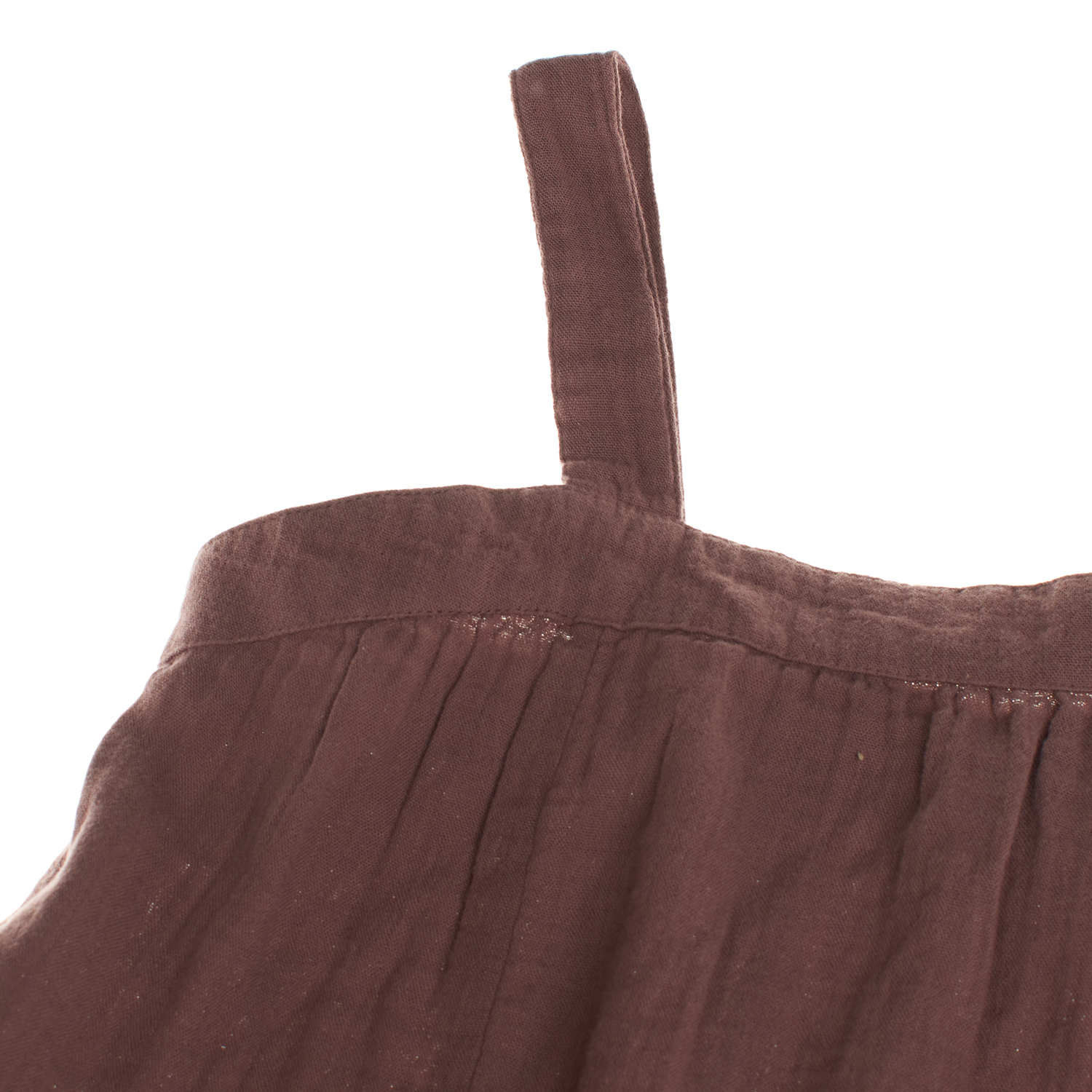 Vestido Menina Castanho