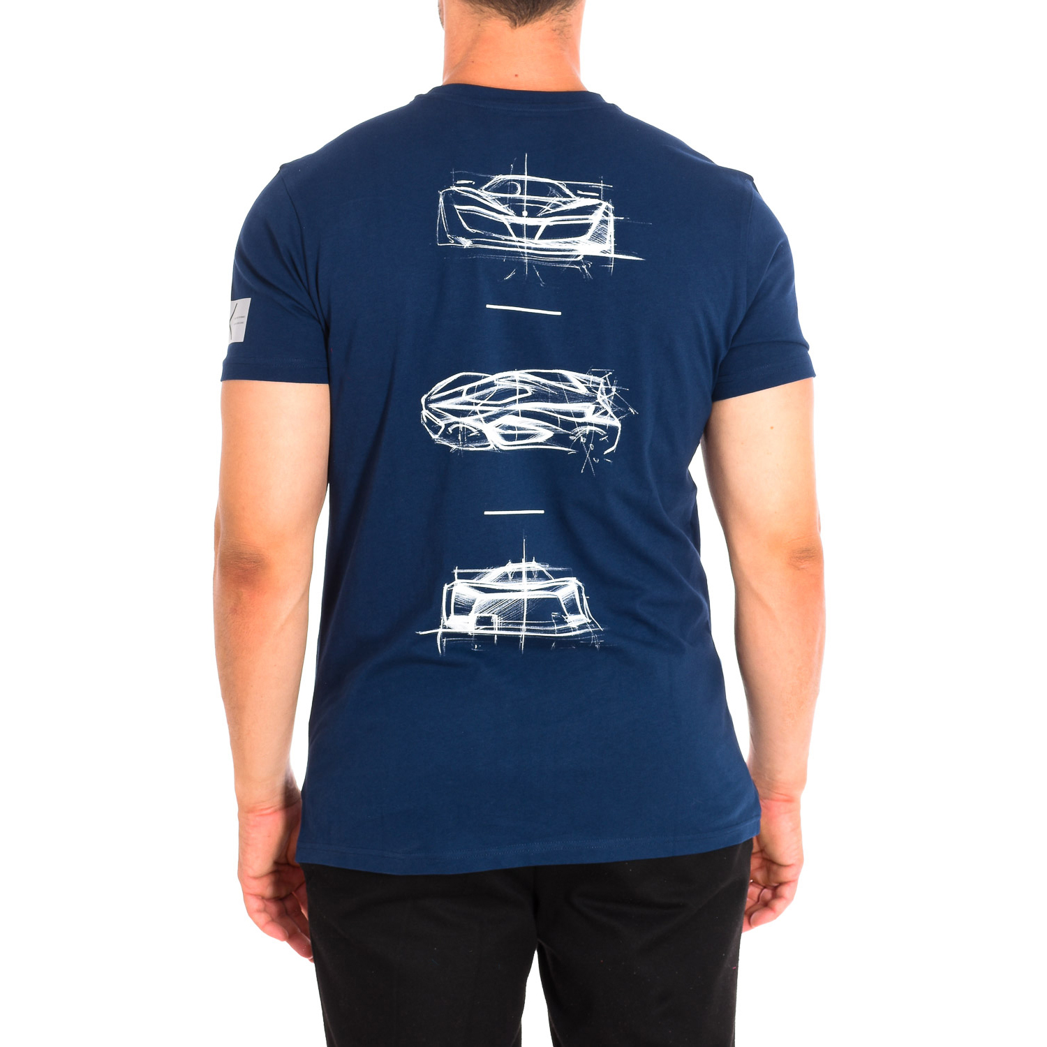 T-Shirt Homem Azul Marinho