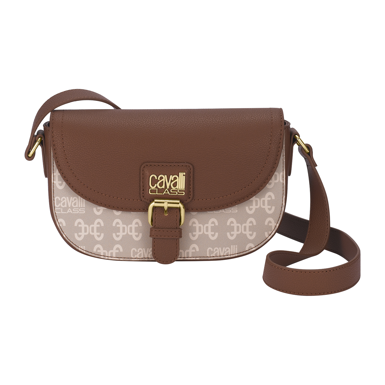 Mala Tiracolo Senhora Castanho e Rosa