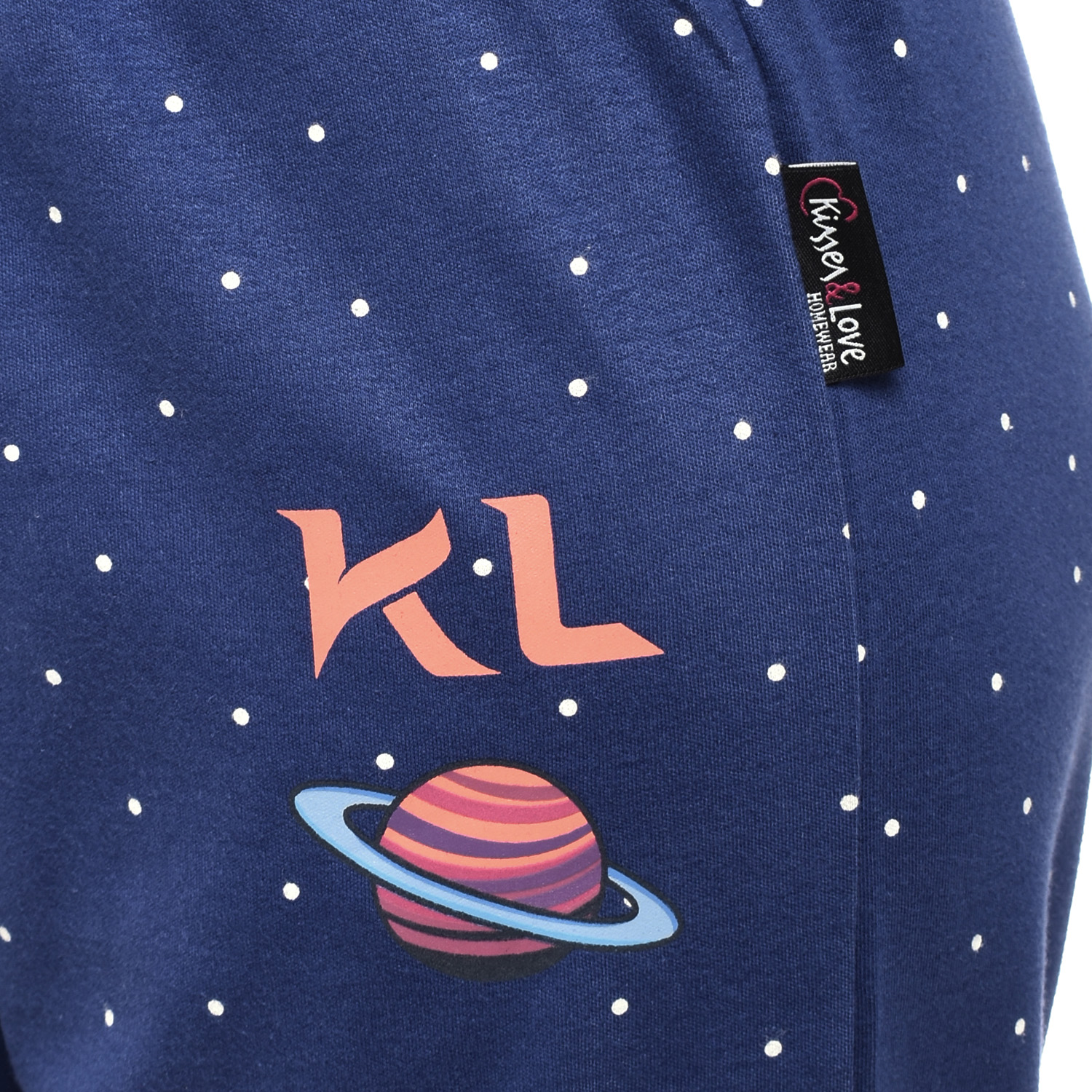 Pijama de Manga Comprida Azul