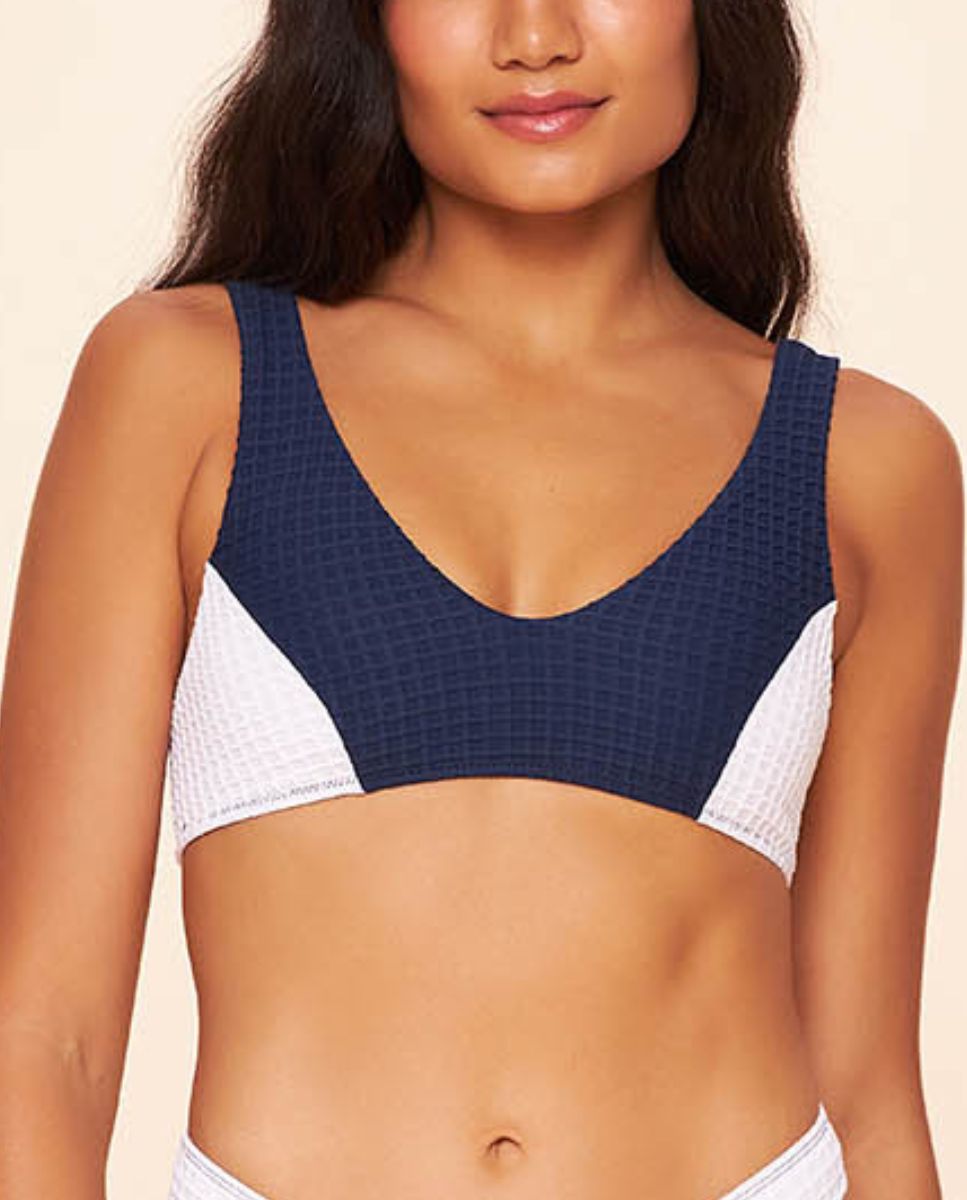 Top Biquini Drop Azul