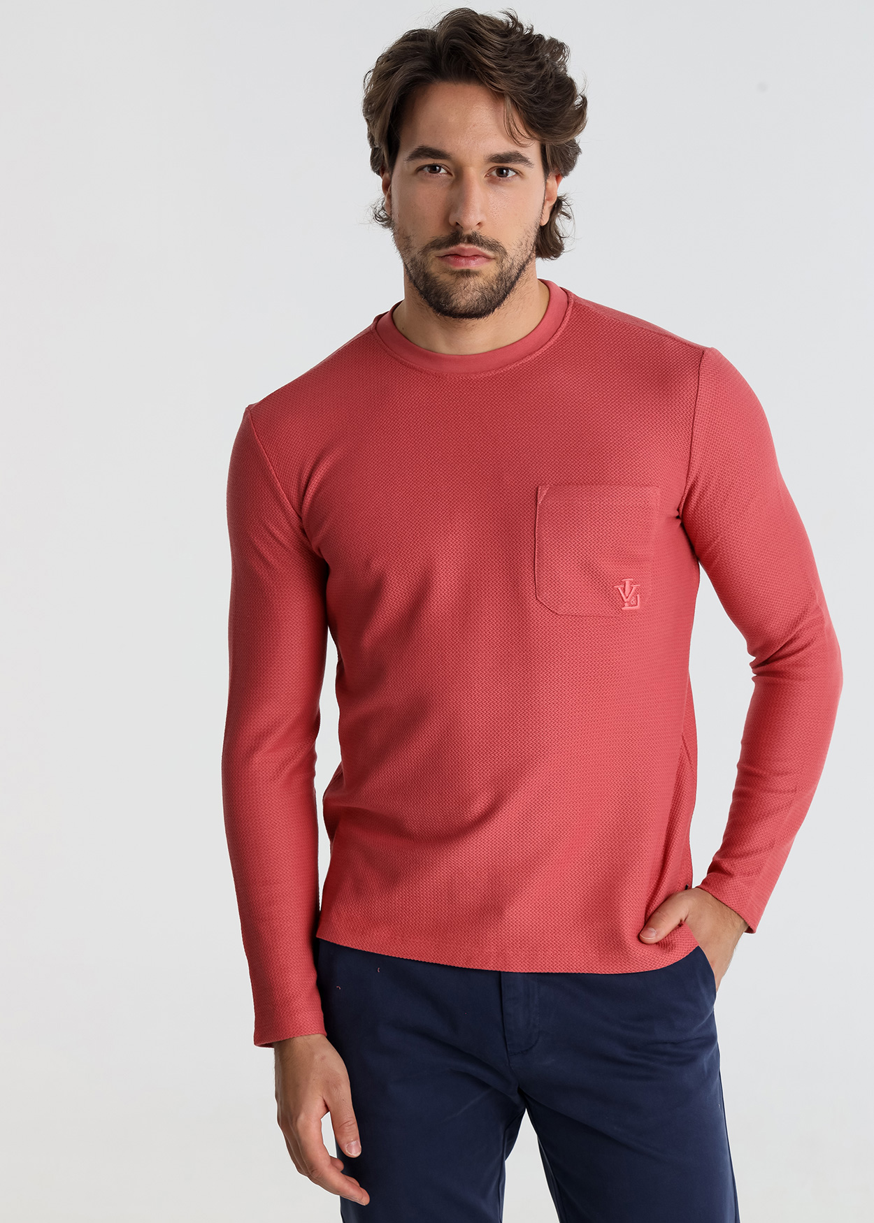 Camisola Homem Vermelho