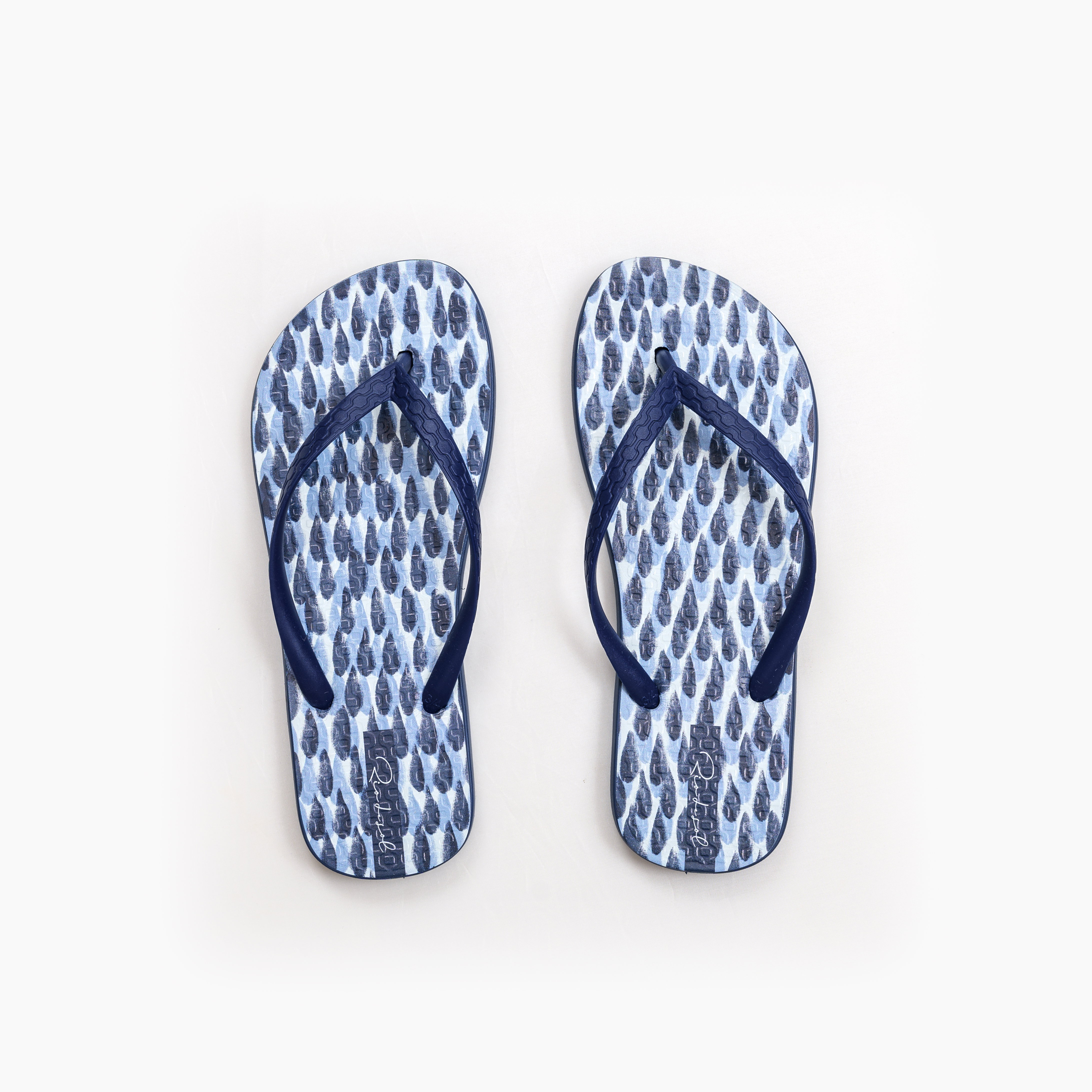 Chinelos Chuva Slim Azul